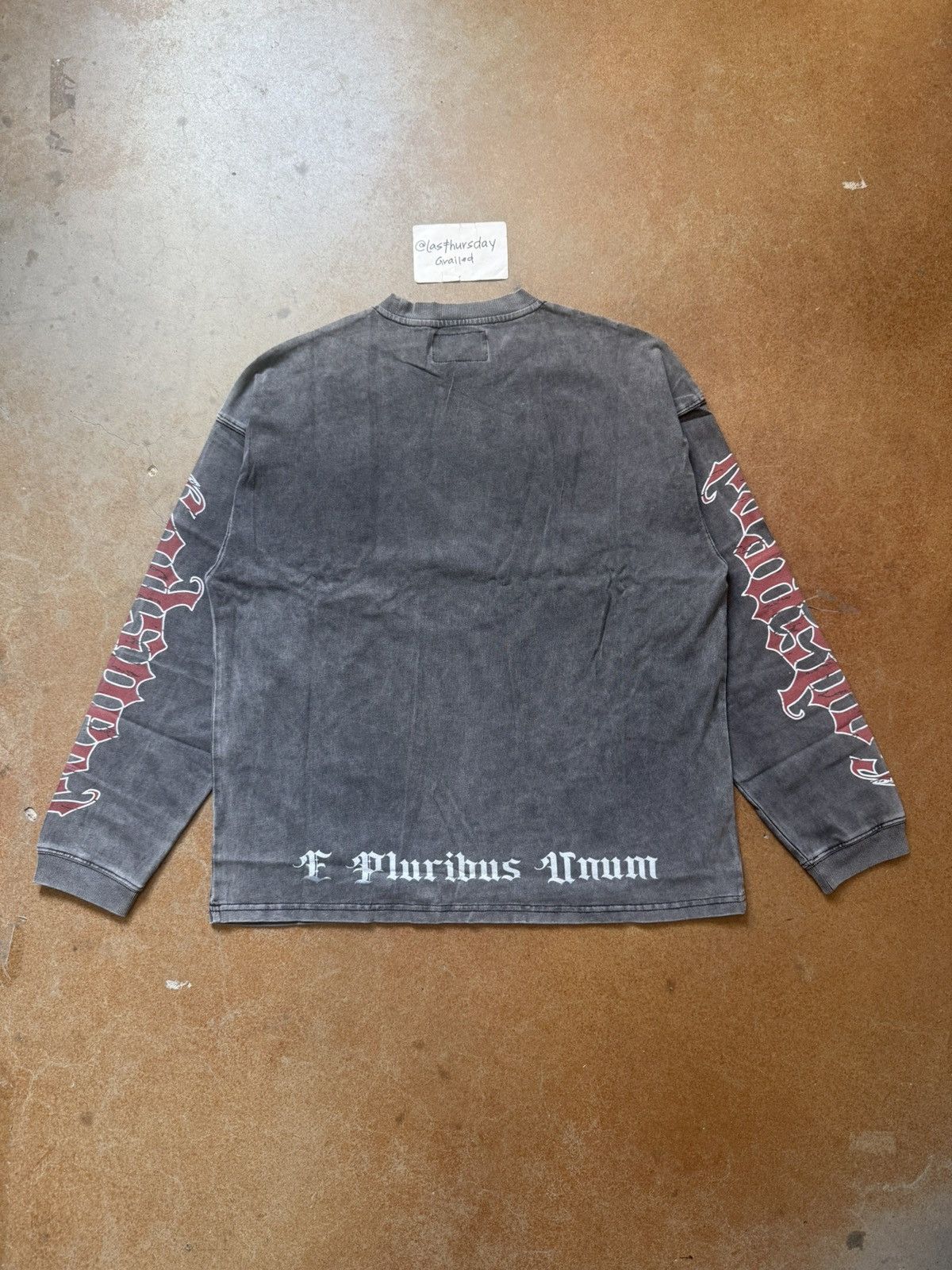 Godspeed Godspeed Balaclava Szn L/S Washed Grey Large Size US L / EU 52-54 / 3 - 2 Thumbnail
