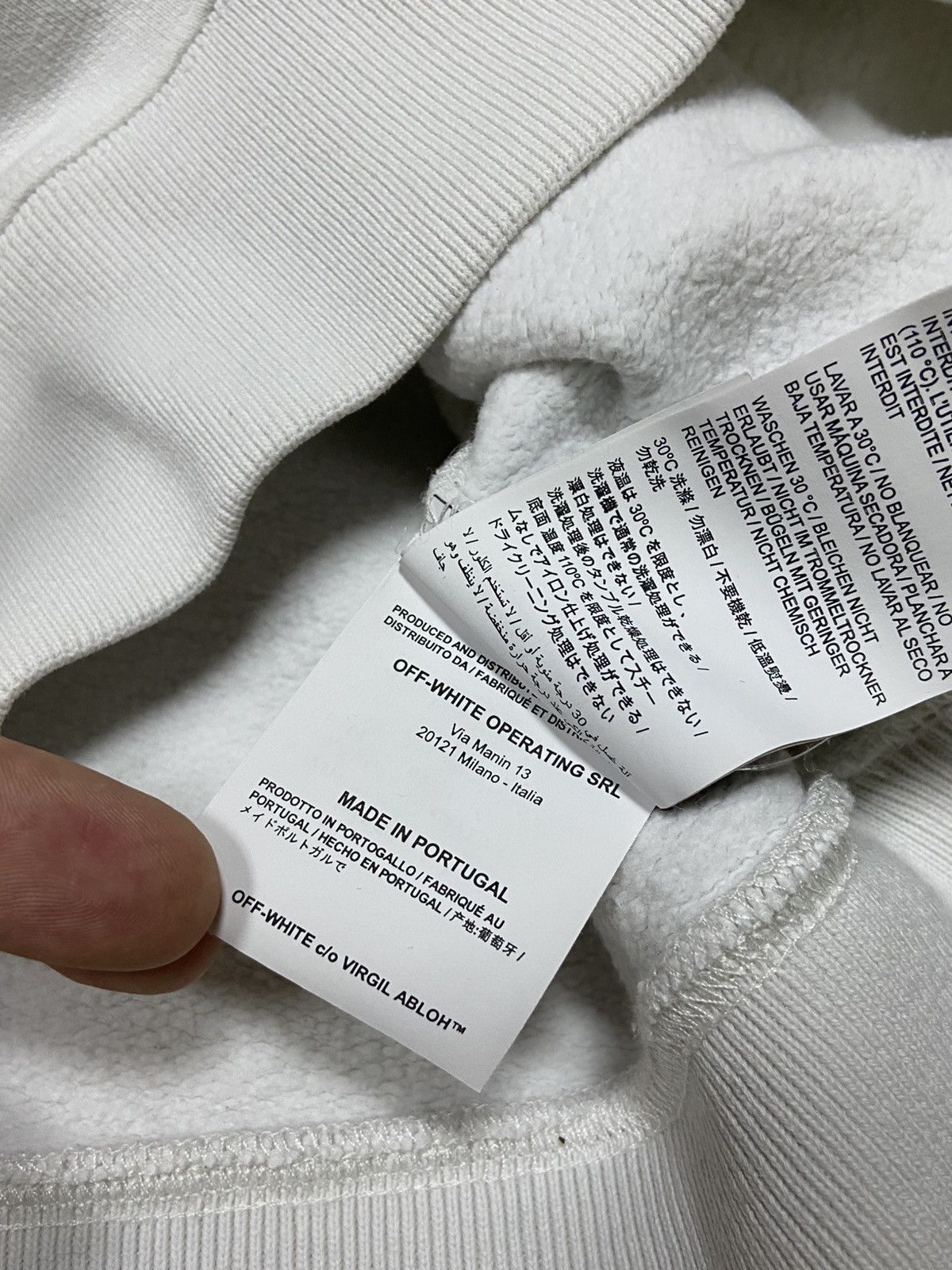 Off-White Off-White diagonal Gradient Arrows Sweatshirt Size US L / EU 52-54 / 3 - 8 Thumbnail