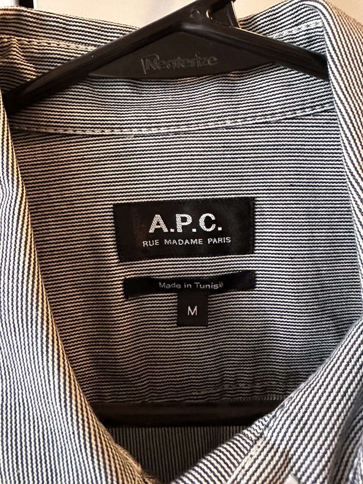 A.P.C. Striped shirt Size US M / EU 48-50 / 2 - 3 Thumbnail