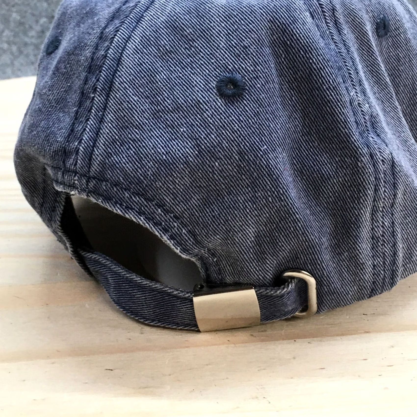 Vintage Anchor Baseball Cap Hat Mens One Size Blue Cotton Adjustable Embroidery Size ONE SIZE - 7 Thumbnail