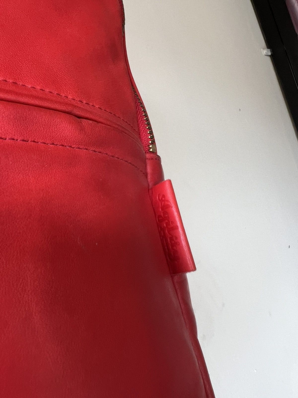 Shellac Agility Japan Patina Red Leather Backpack Bag Size ONE SIZE - 19 Thumbnail