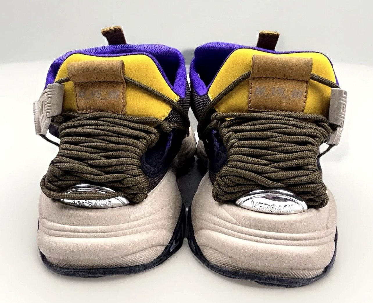 Versace Versace Mercury MVS01 Sneaker EU44/US11 Tan Multicolor Italy Size US 11 / EU 44 - 5 Thumbnail