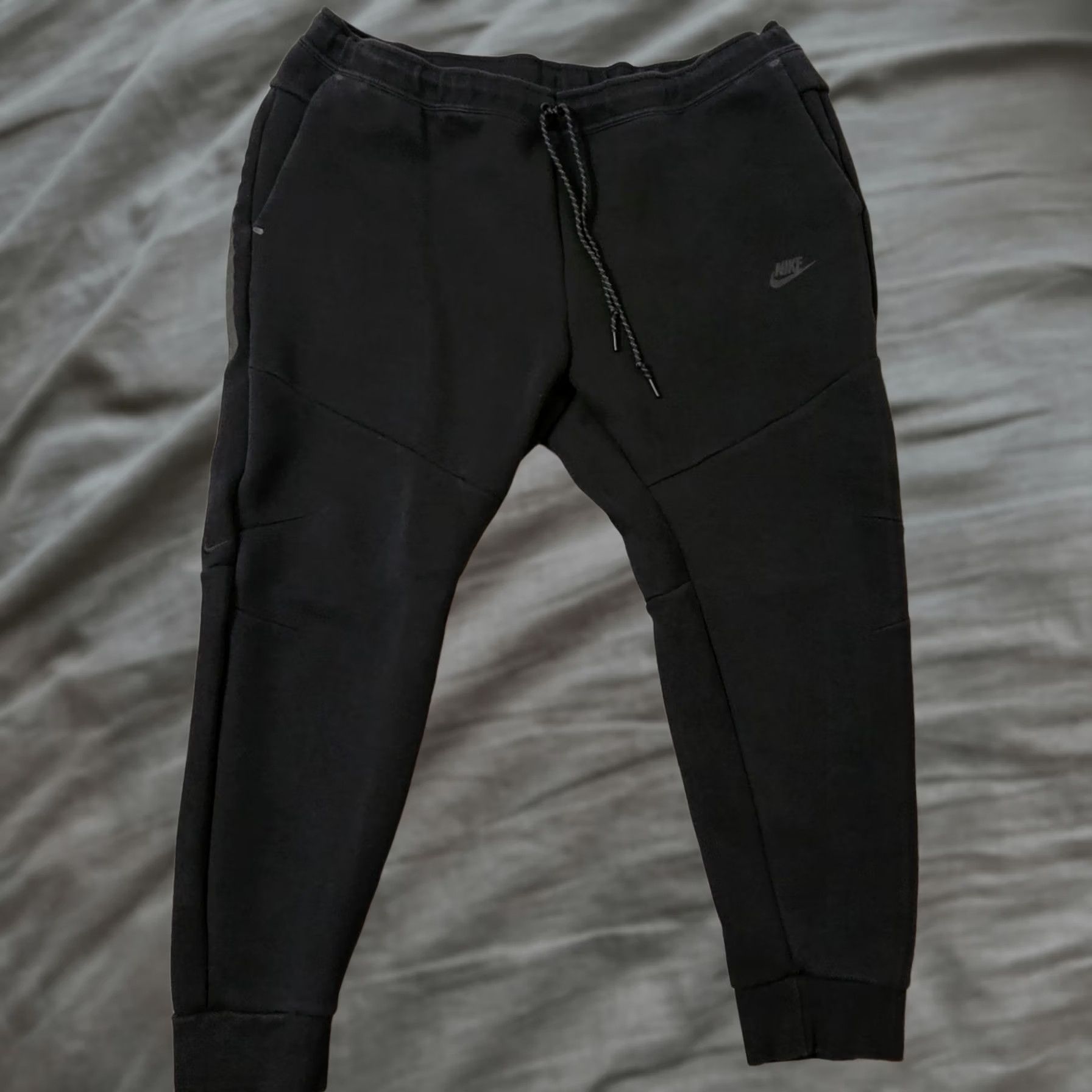 Nike Nike Tech Fleece Joggers Sweatpants Black Mens 3XL HV0959-010 Size US 39 - 1 Thumbnail