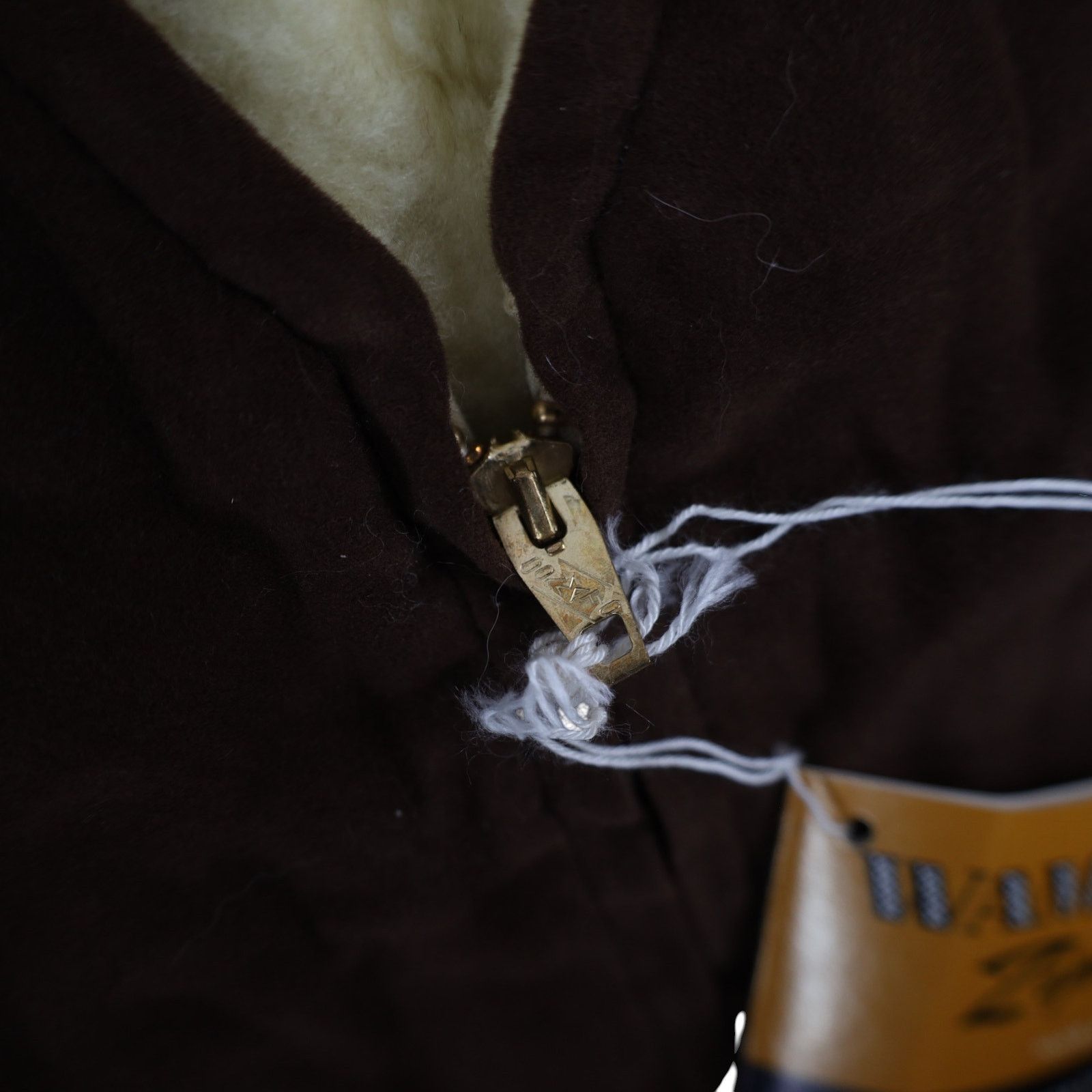 Vintage NWT True Vintage Grais Sherpa lined Suede Vest Size US L / EU 52-54 / 3 - 5 Thumbnail
