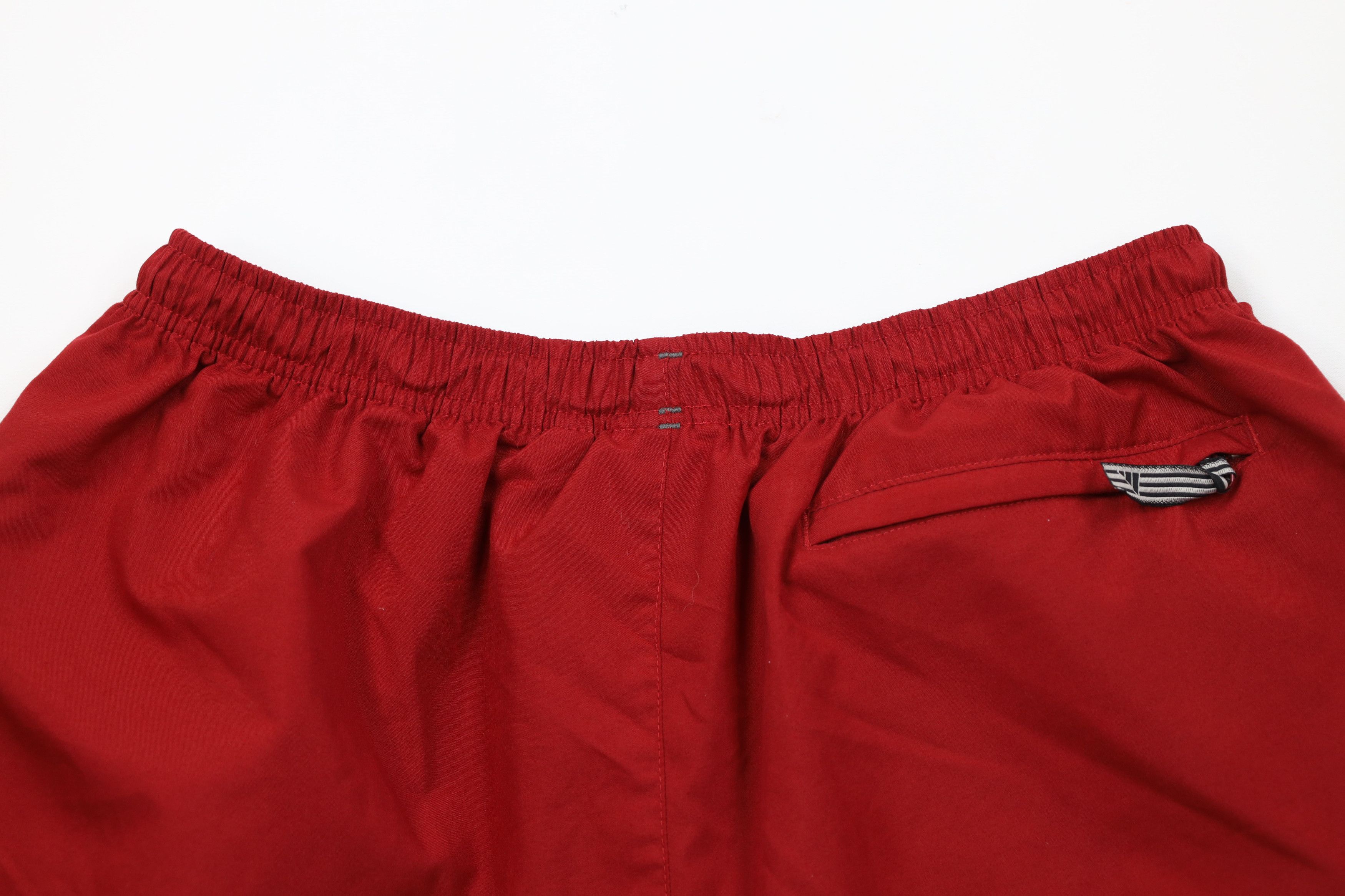 Adidas Vintage Y2K 2001 Adidas Baggy Microfiber Cargo Shorts Red Size US 34 / EU 50 - 13 Thumbnail