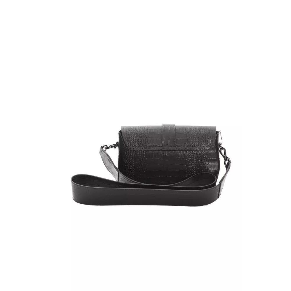 Other Pompei Donatella Black Leather Crossbody Bag Size ONE SIZE - 3 Thumbnail