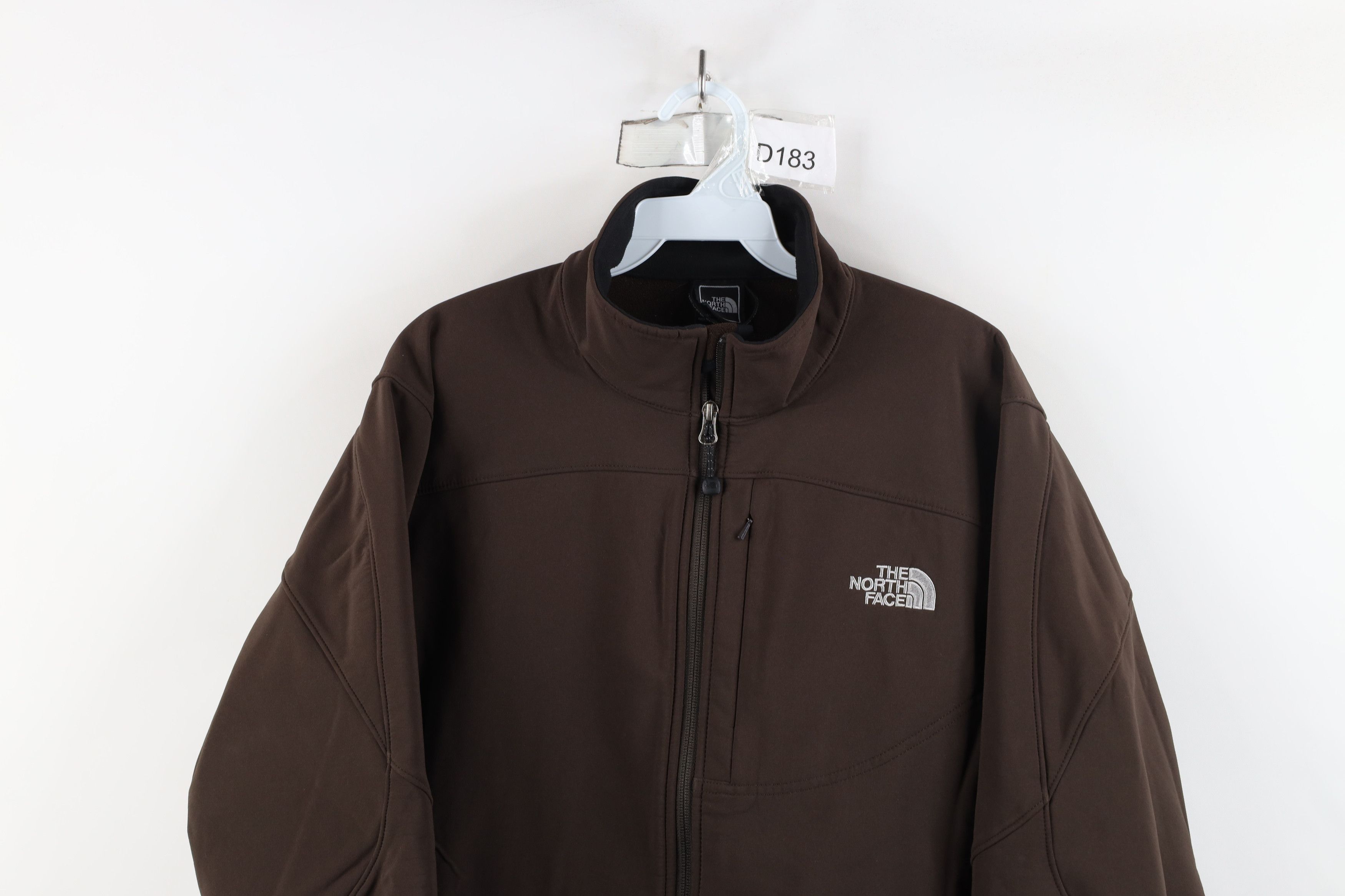 The North Face × Vintage Vintage The North Face Softshell Fleece Lined Jacket Brown Size L / US 10 / IT 46 - 2 Thumbnail