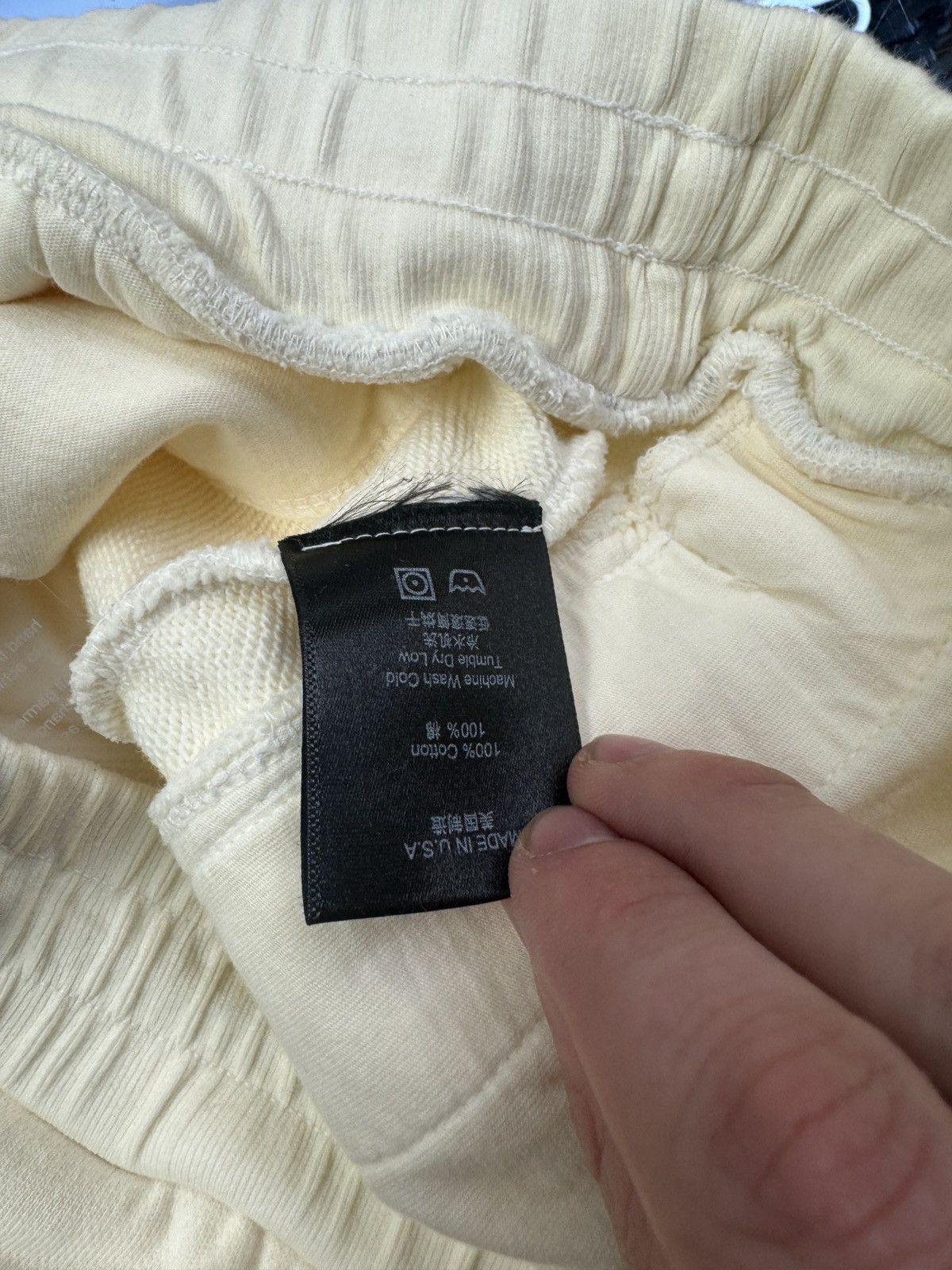 Rhude Rhude Cream Shorts Size US 34 / EU 50 - 4 Thumbnail