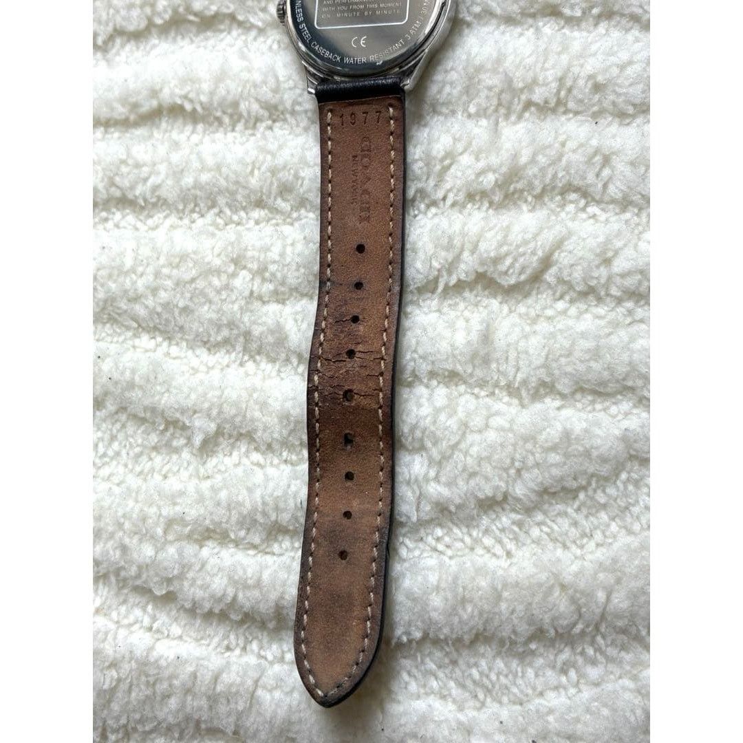 Coach Beautiful Navy Coach Watch Flowers Size ONE SIZE - 4 Thumbnail