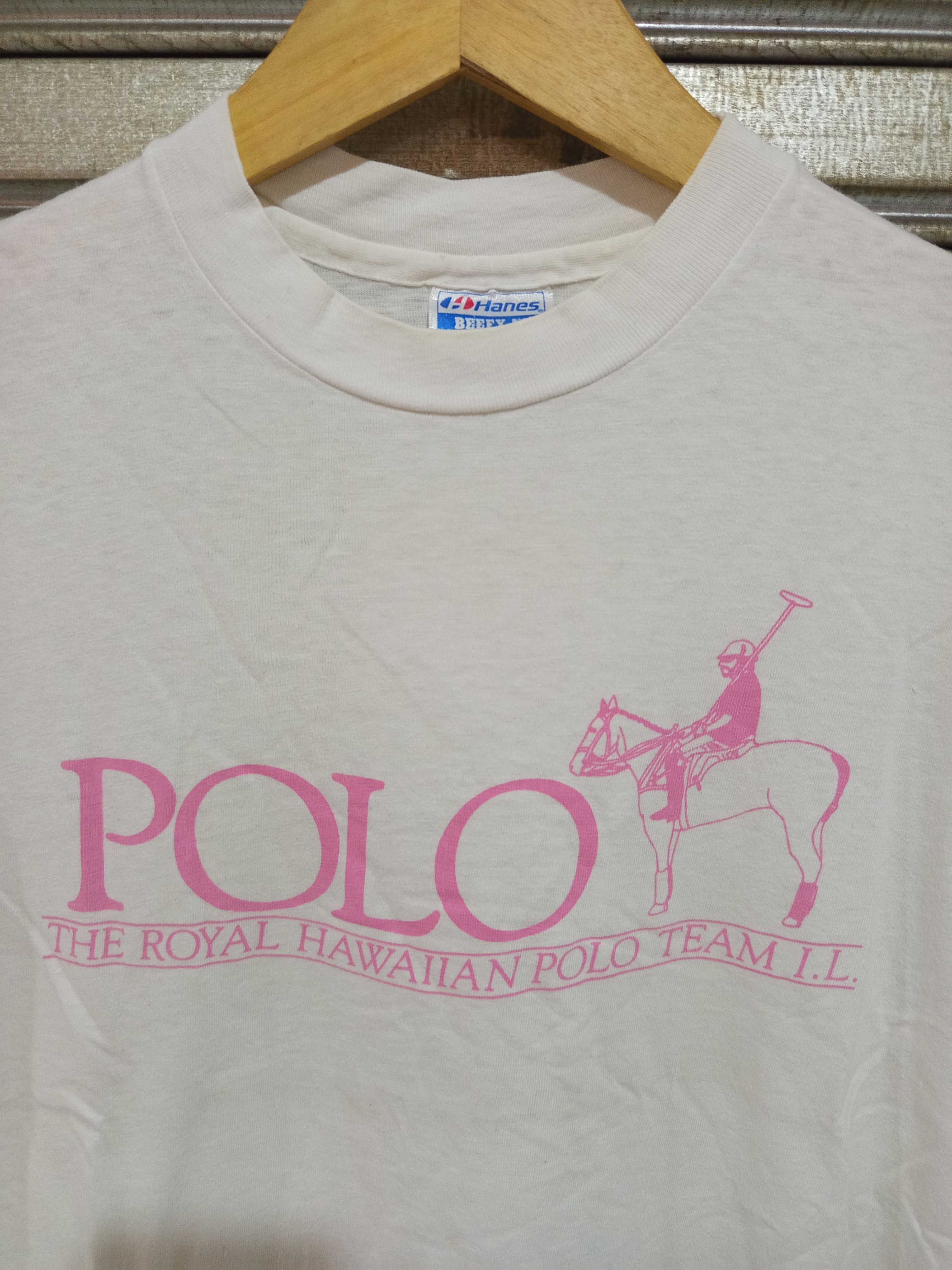 Vintage Vintage Polo the royal Hawaiian Team Tshirt Size US M / EU 48-50 / 2 - 2 Thumbnail