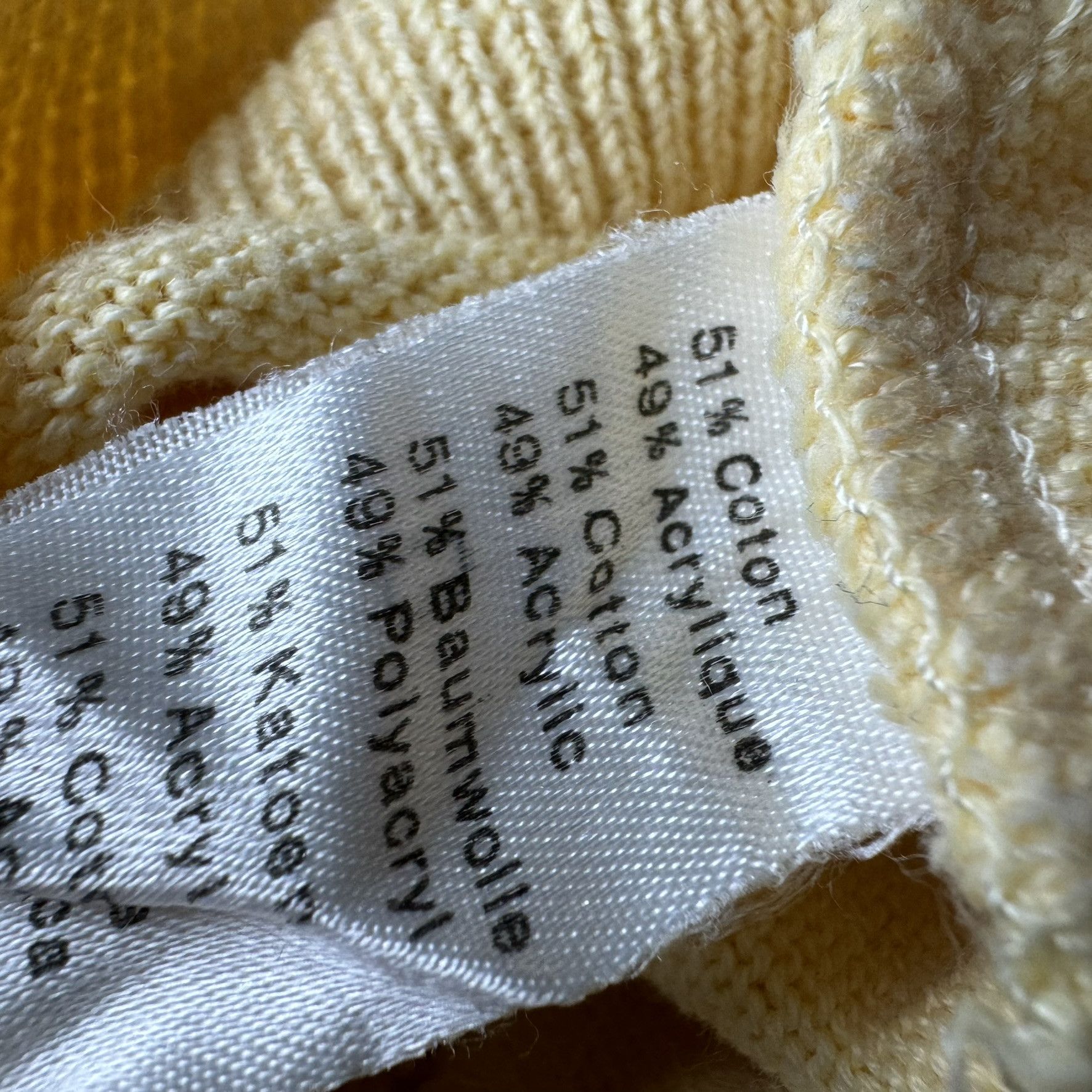 Lacoste × Vintage 1990’s Vintage Chemise Lacoste Sweater Made in France Size US XL / EU 56 / 4 - 5 Thumbnail