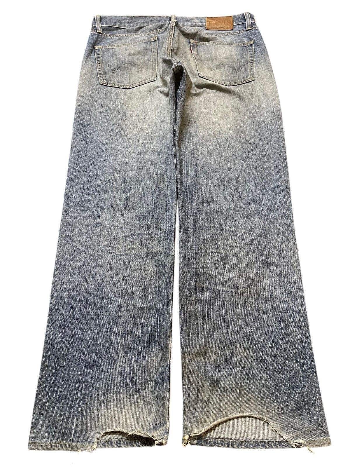 Vintage Edwin 503 Faded Wash Distressed Style Jeans