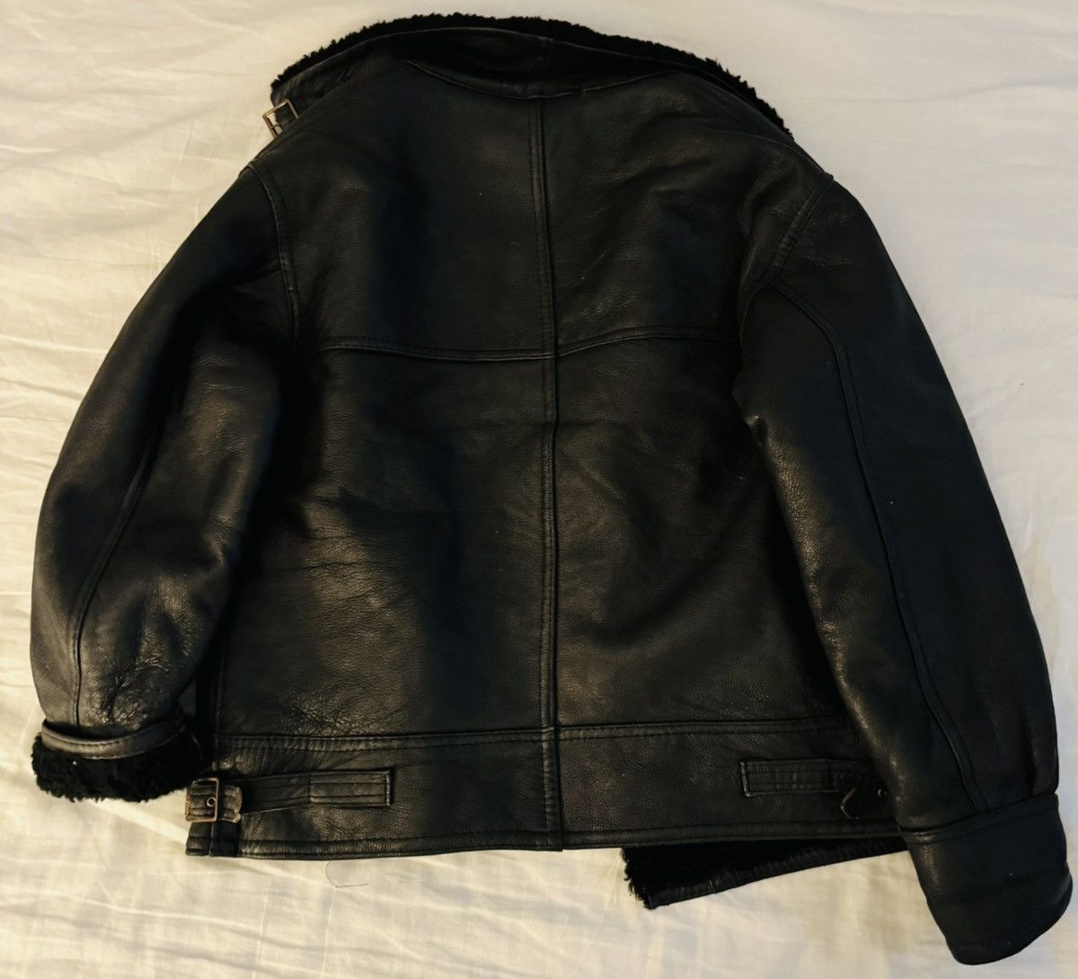 Art Comes First Leather Shearling Coat Size US M / EU 48-50 / 2 - 12 Thumbnail