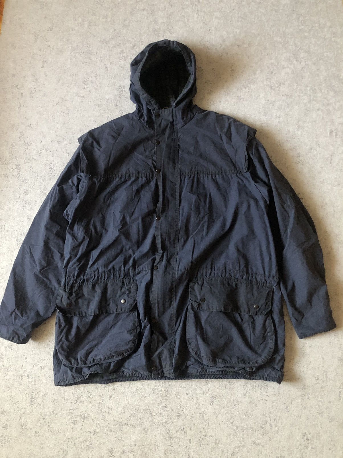 Barbour × Vintage RARE VINTAGE BARBOUR A6 LINED DURHAM Size US L / EU 52-54 / 3 - 1 Thumbnail