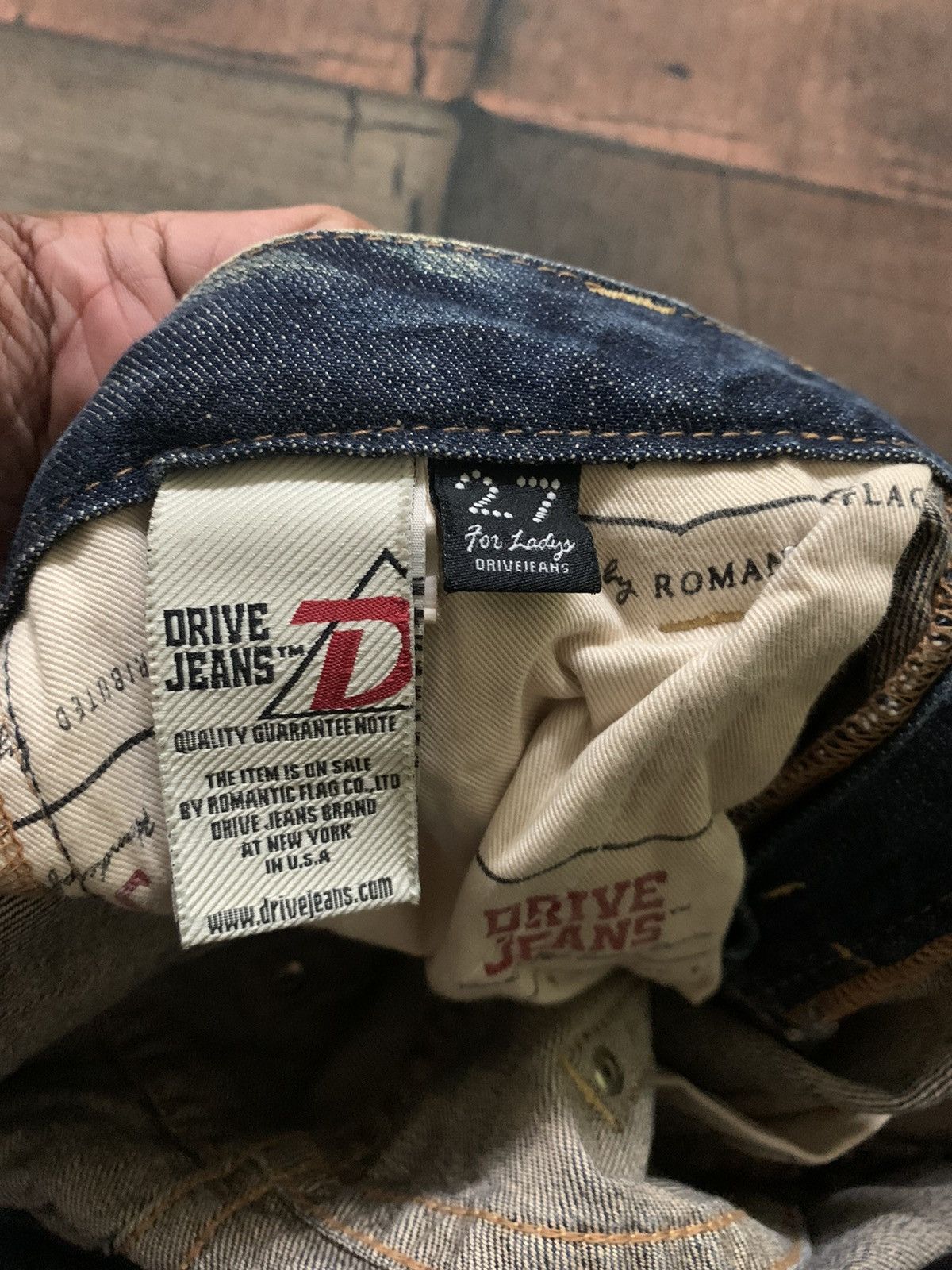 Designer × If Six Was Nine × Le Grande Bleu (L.G.B.) SUPER FLARE low rise drive jeans Size 30" / US 8 / IT 44 - 7 Thumbnail