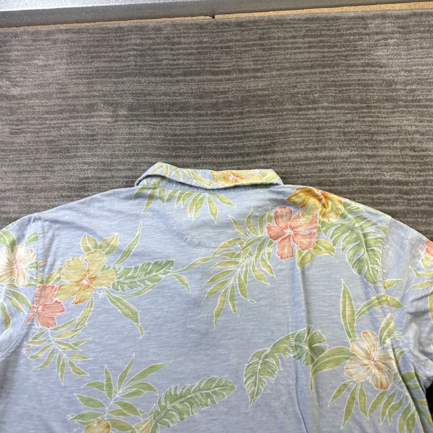 Tori Richard VINTAGE Tori Richard Polo Shirt Mens XL Blue Floral Hawaiian Polo Shirt XL Blue Floral Hawaiian Mens Vintage Size US XL / EU 56 / 4 - 5 Thumbnail