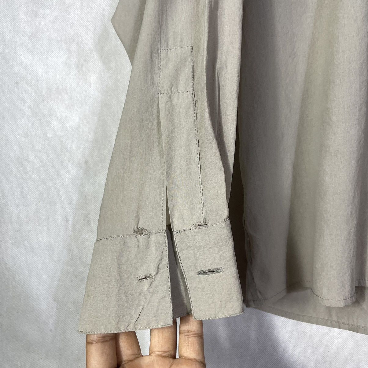 Jean Paul Gaultier × Vintage Vintage Jean Paul Gaultier Silk Button Down Shirt Size US L / EU 52-54 / 3 - 5 Thumbnail