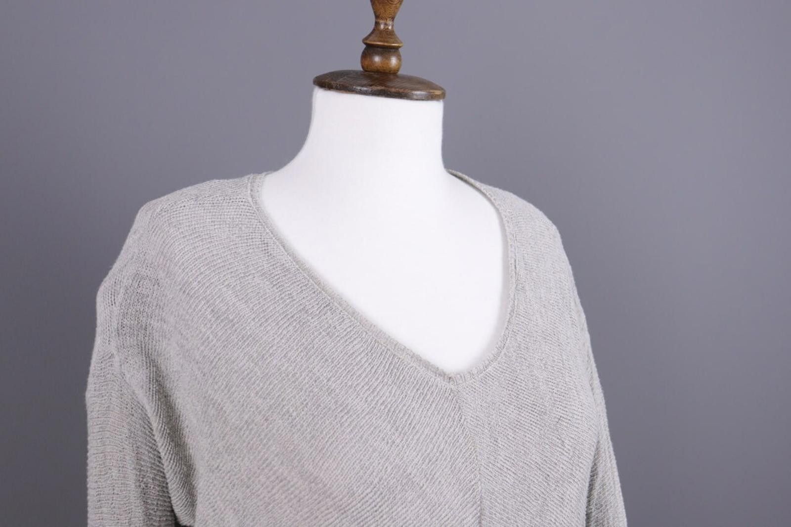 Transit Transit Par Such Gray Lagenlook Knit Sweater Size 1 / S Size S / US 4 / IT 40 - 5 Thumbnail