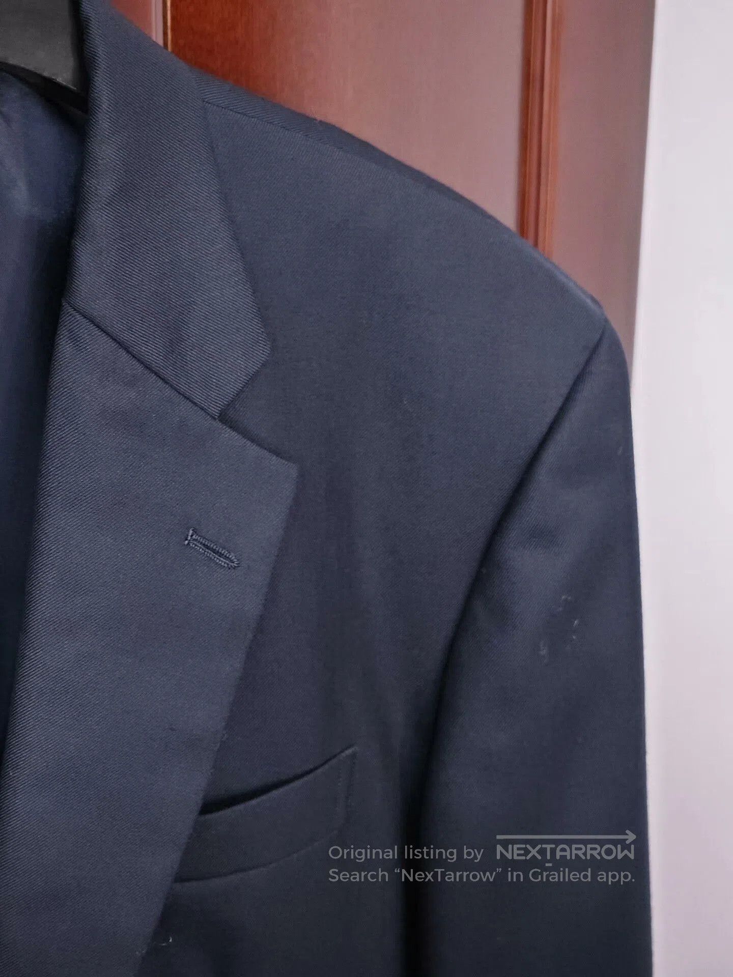 Harrington Custom Harrisons Wool Suit Jacket. Size US XXL / EU 58 / 5 - 2 Thumbnail