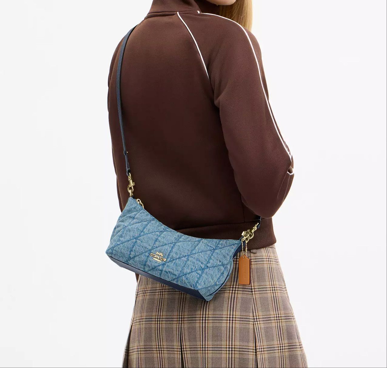 Coach Caitlin Shoulder Bag With Quilting CDZ89 Size ONE SIZE - 8 Thumbnail