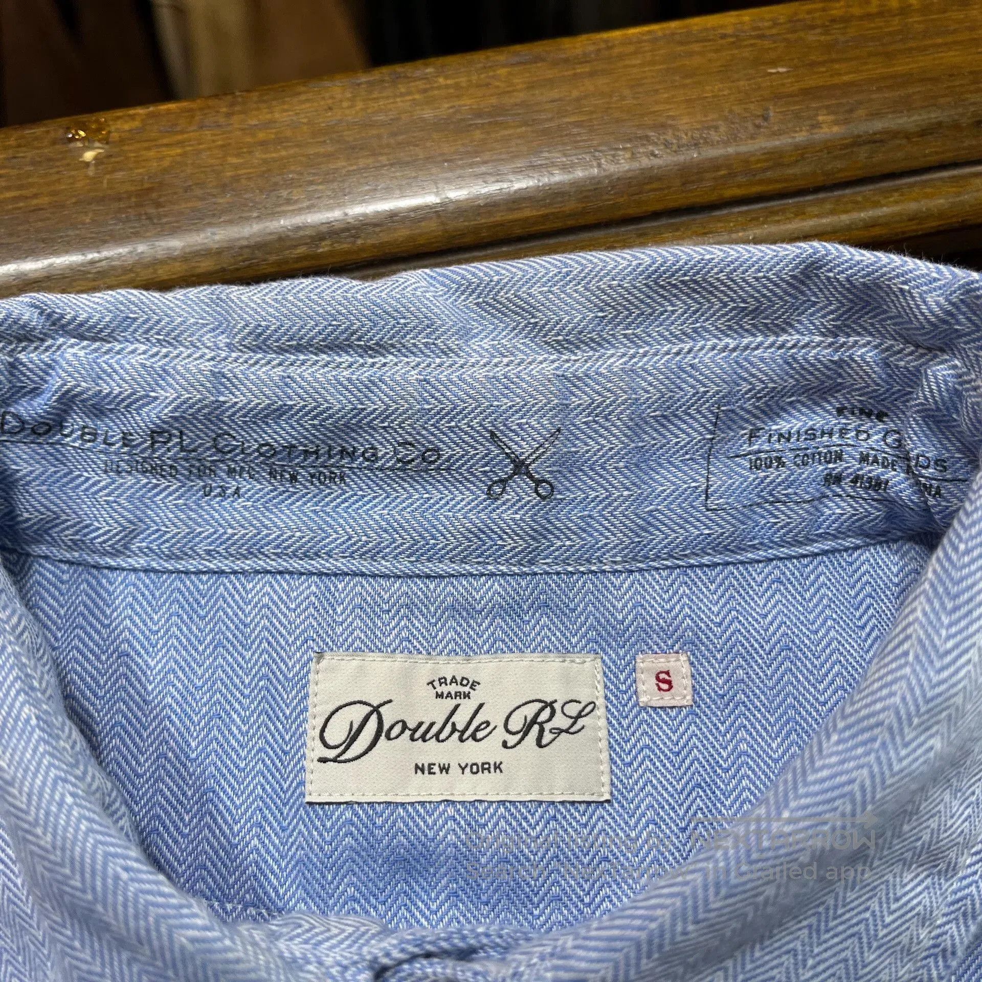 RRL Ralph Lauren RRL Herringbone Shirt by Ralph Lauren. Size US S / EU 44-46 / 1 - 3 Thumbnail