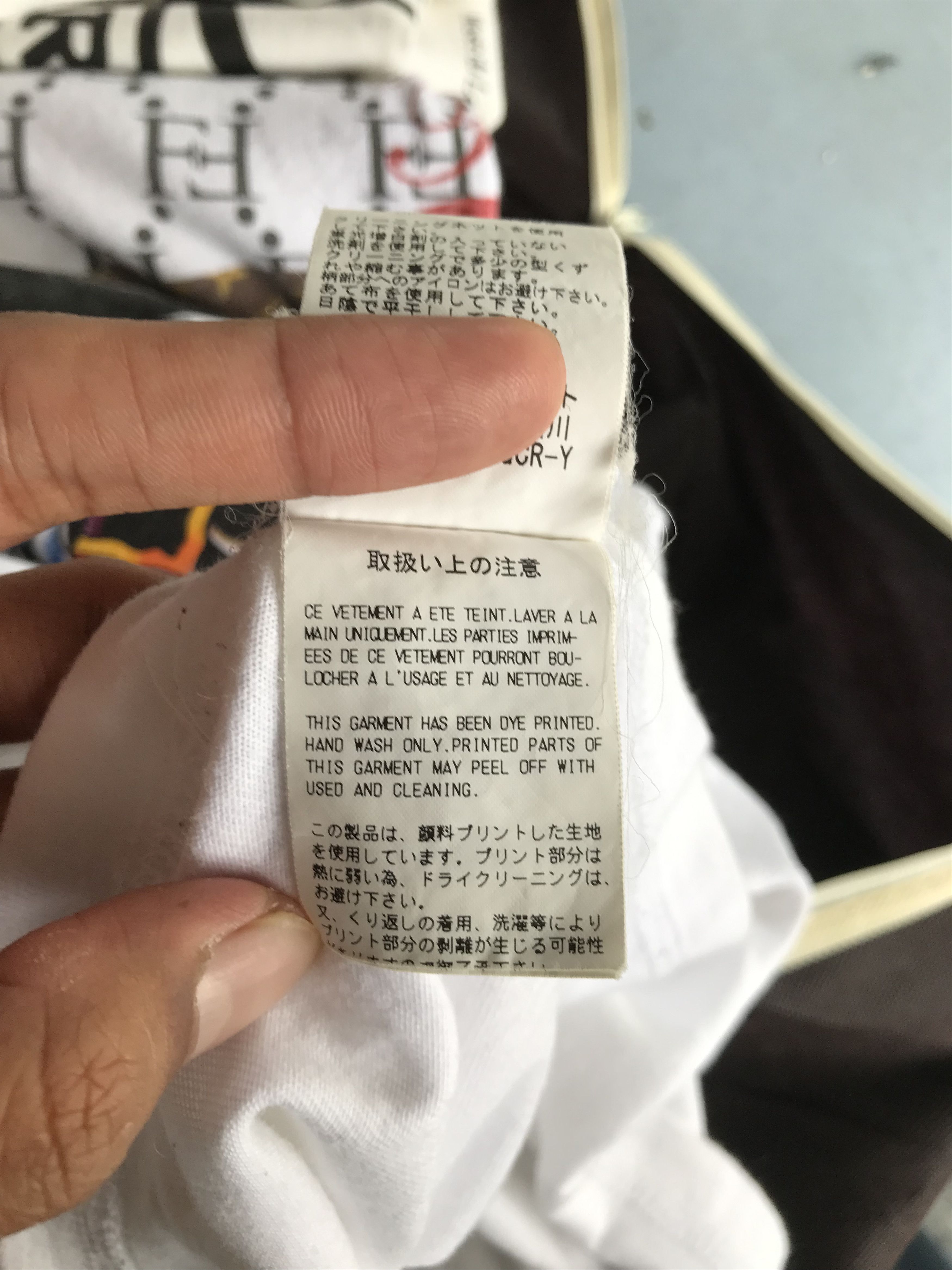 Y's Y's Yohji Yamamoto Palm Tee Size US S / EU 44-46 / 1 - 6 Thumbnail