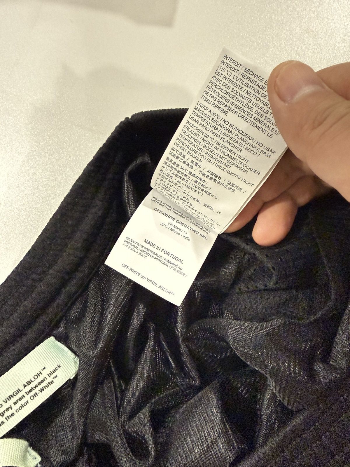 Off-White Off-White Basic Logo Mesh Shorts Black Size US 30 / EU 46 - 6 Thumbnail