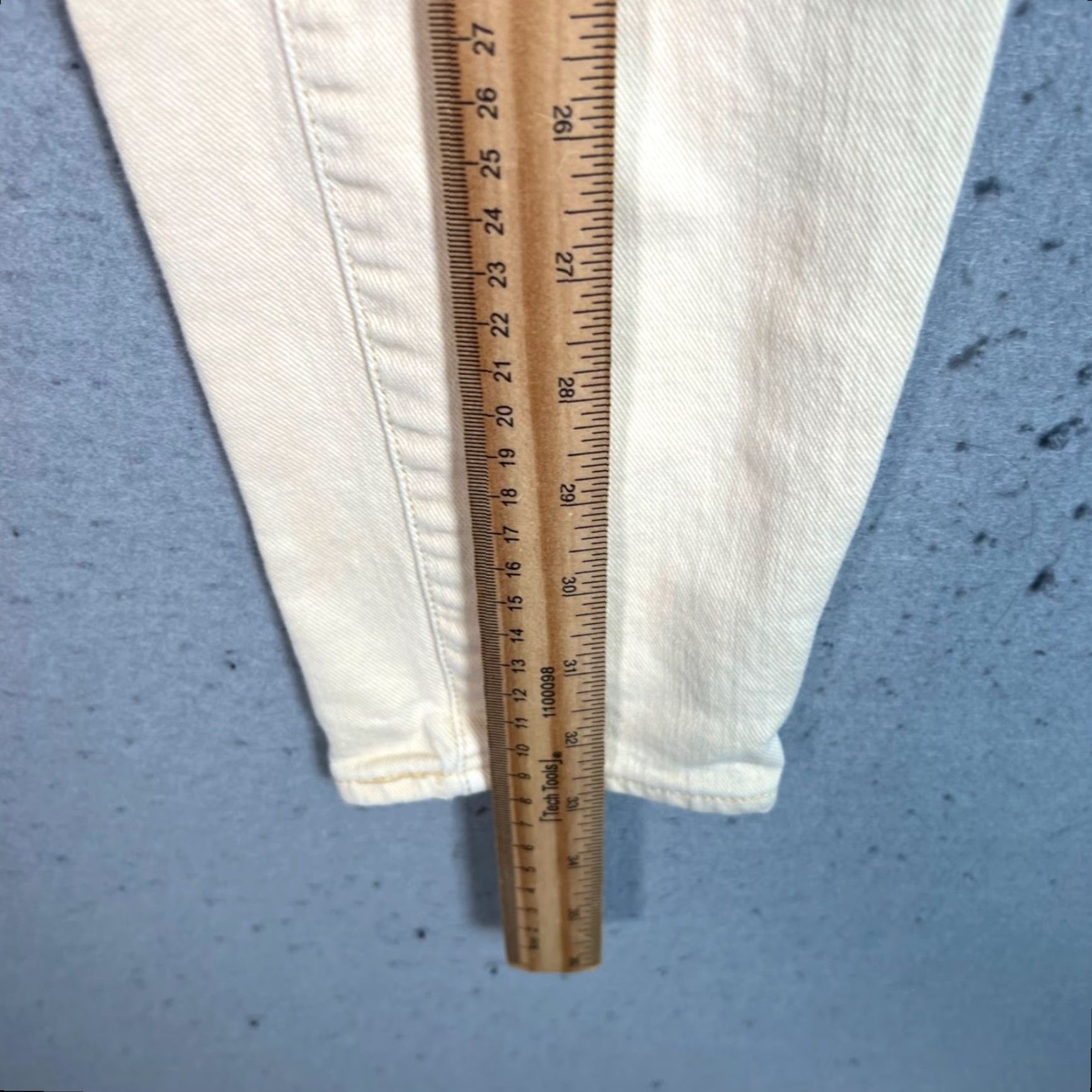 Gap Gap Denim Jeans Womens Size 25 Cream True Skinny Stretchy Casual Pants Size 26" / US 2 / IT 38 - 7 Thumbnail