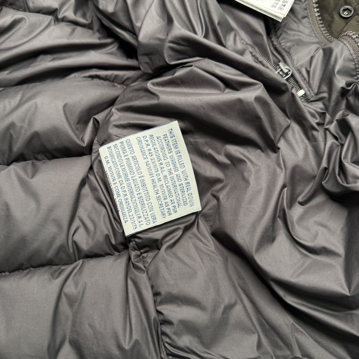 Moncler Moncler Nourry Men’s Suede Down Puffer Jacket Size 2 (S) Size US S / EU 44-46 / 1 - 10 Thumbnail