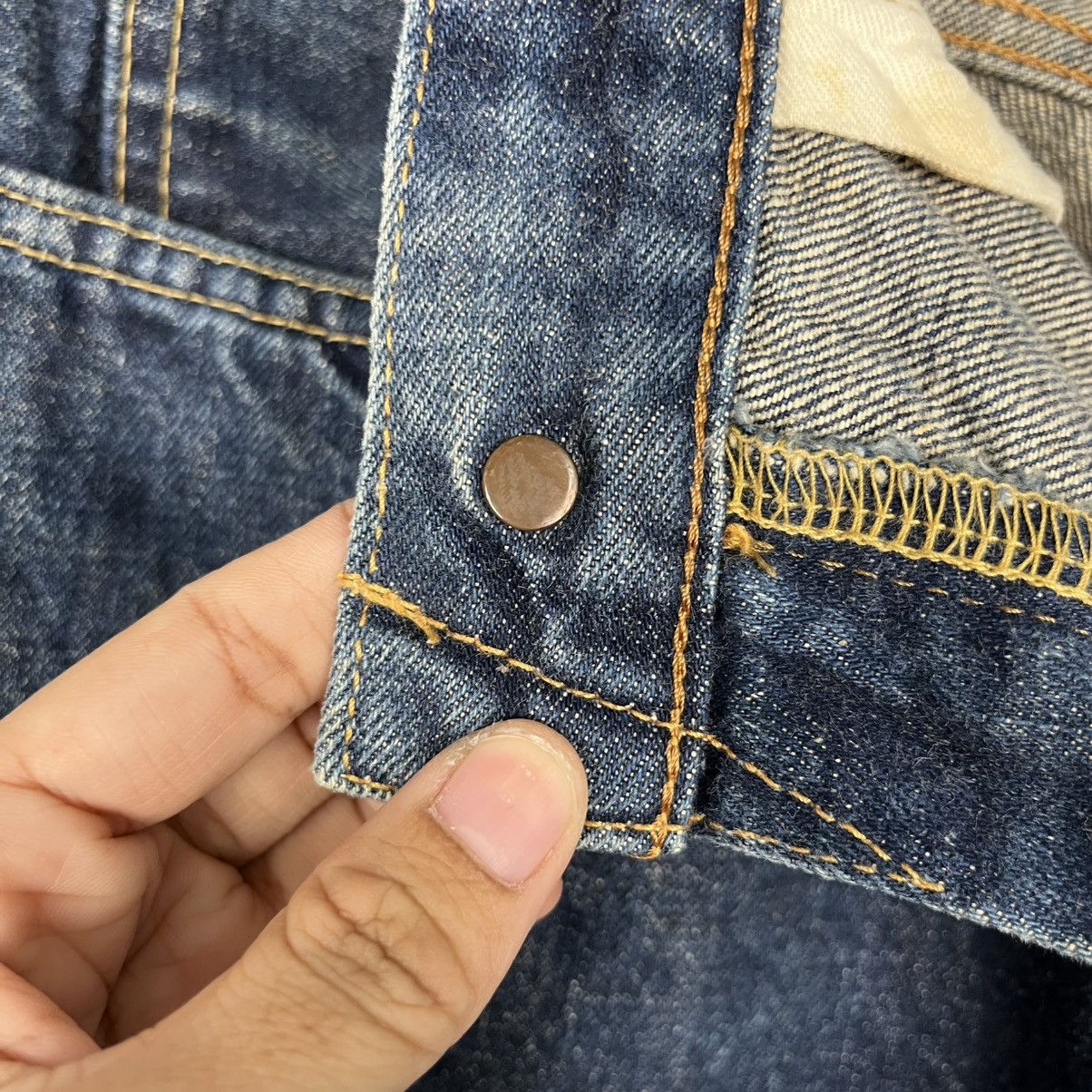 Edwin Vintage Edwin Lot 505 Redline Denim Jean Size US 32 / EU 48 - 19 Thumbnail