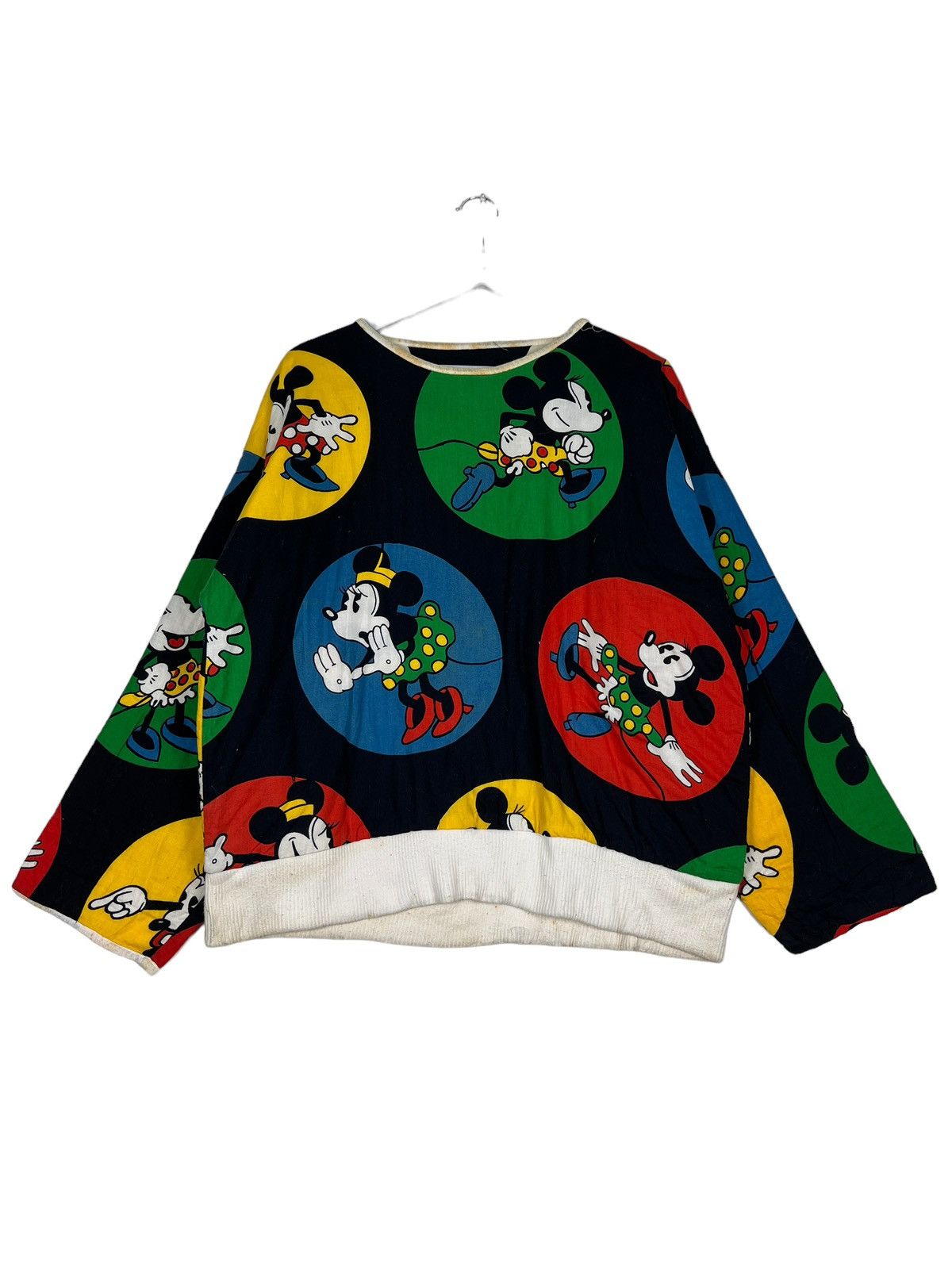 Disney 🔥 TRUE VINTAGE DISNEY MICKEY MOUSE OVERPINT Size US M / EU 48-50 / 2 - 2 Thumbnail