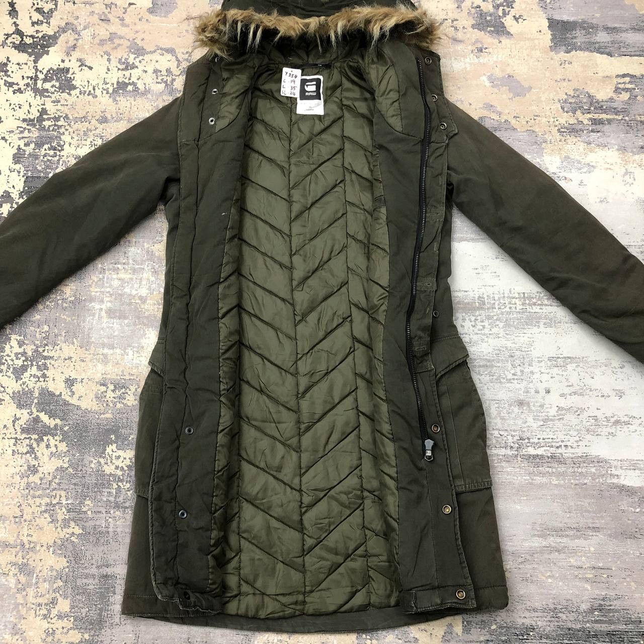G-Star × Japanese Brand Y354 G STAR RAW PARKA DOWN JACKET Size XS / US 0-2 / IT 36-38 - 3 Thumbnail