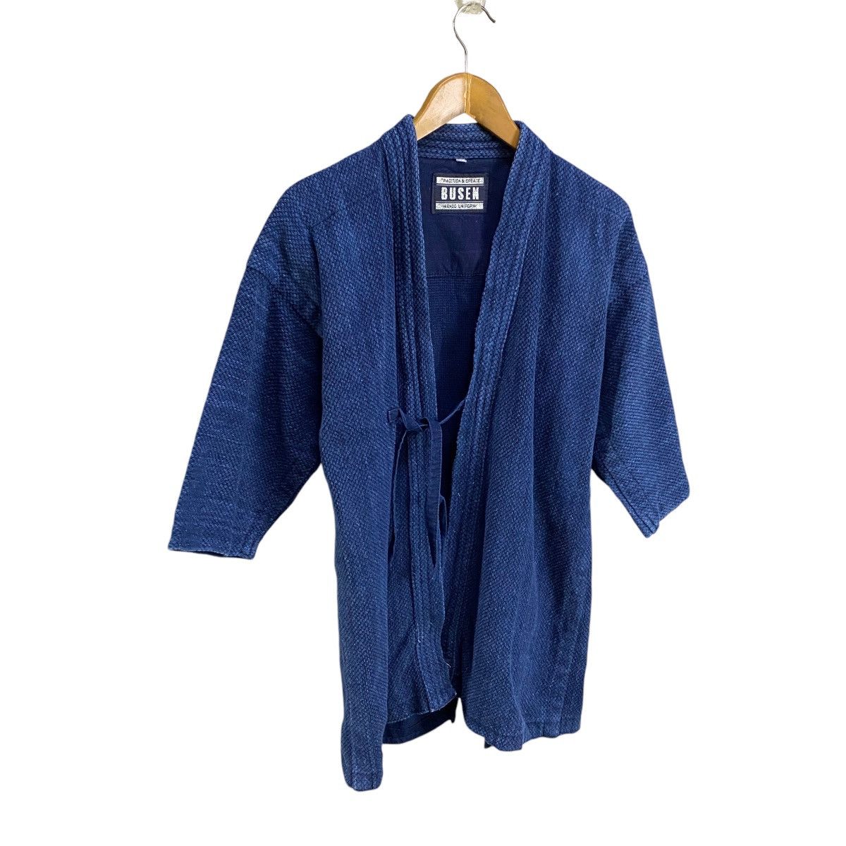 Japanese Brand × Vintage Busen Kendo sashiko indigo blue Size US M / EU 48-50 / 2 - 2 Thumbnail