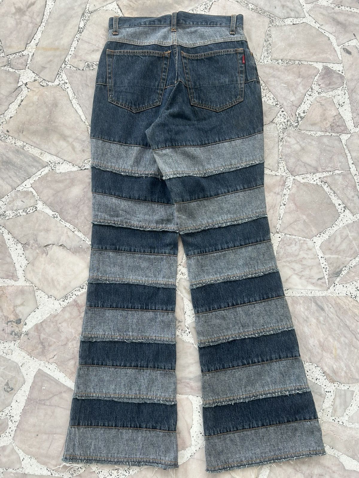 Japanese Brand Japanese Denim Hadi Flared Pants Size 26" / US 2 / IT 38 - 2 Thumbnail