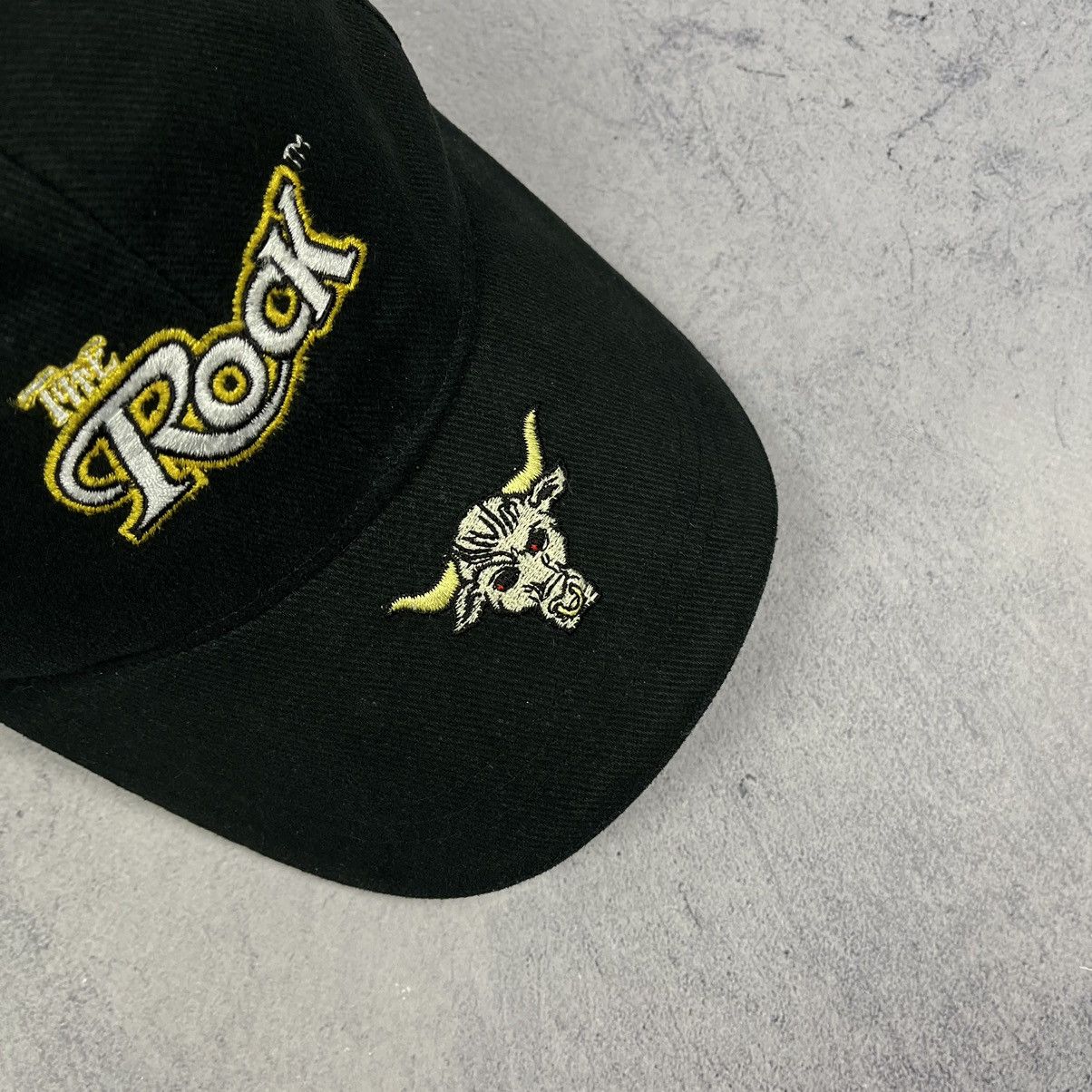 Vintage Vintage WWF The Rock rare wrestlemania cap 2001 Size ONE SIZE - 3 Thumbnail