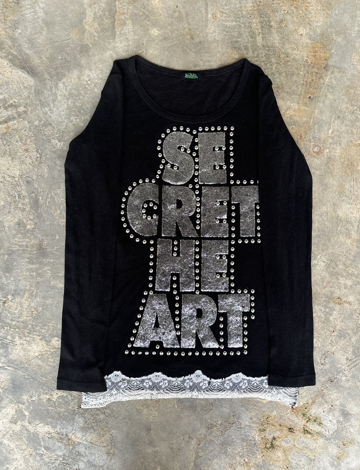 Hysteric Glamour Y2k Von Dutch Studded Ifsixwasnine Style Longsleeve Size US S / EU 44-46 / 1 - 1 Thumbnail