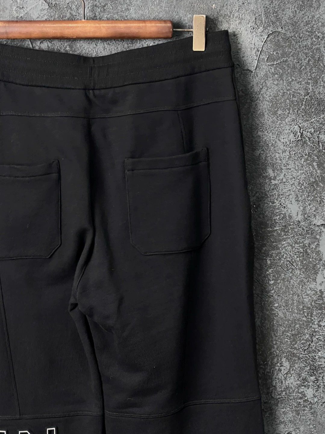 Balmain BALMAIN Black Cotton Drawstring Sweatpants S,M,L Size US 29 - 5 Thumbnail