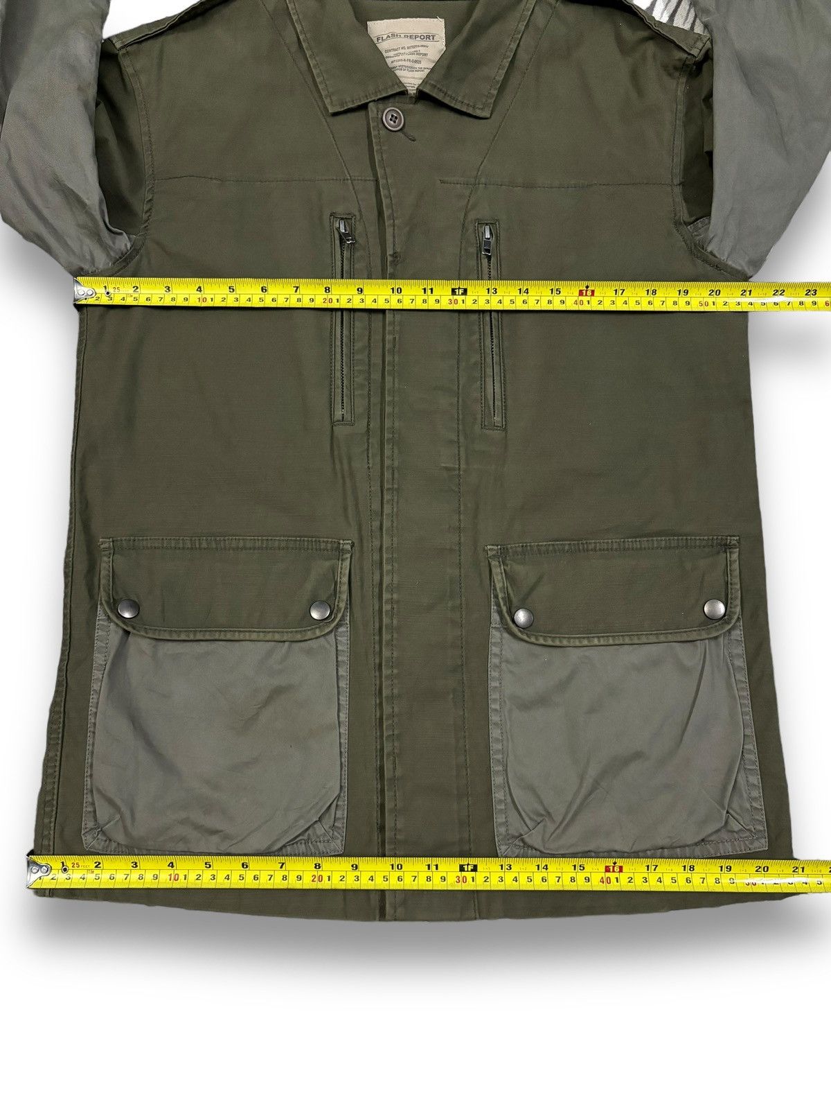 Japanese Brand Vintage Japanese Brand Multi-pockets Camo Army Field Jacket Size US M / EU 48-50 / 2 - 10 Thumbnail