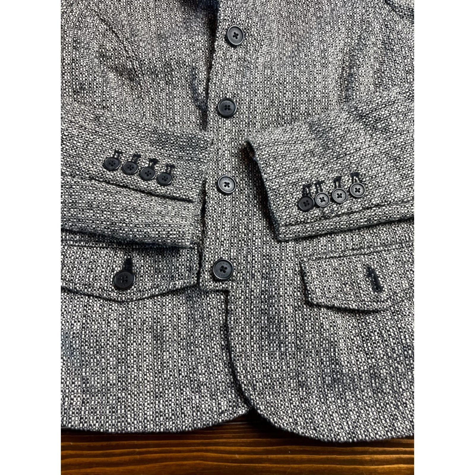 Isaac Mizrahi Isaac Mizrahi Jacket Women Size 12 Black White Spare Buttons Pockets Womens Size XL / US 12-14 / IT 48-50 - 5 Thumbnail