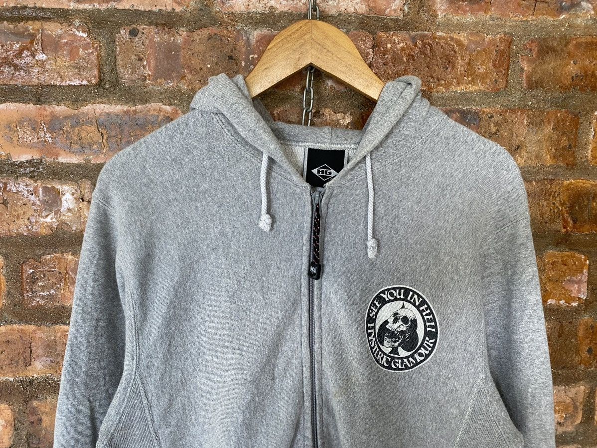 Hysteric Glamour 1990s Hysteric see you in hell social club hoodie Size US M / EU 48-50 / 2 - 3 Thumbnail
