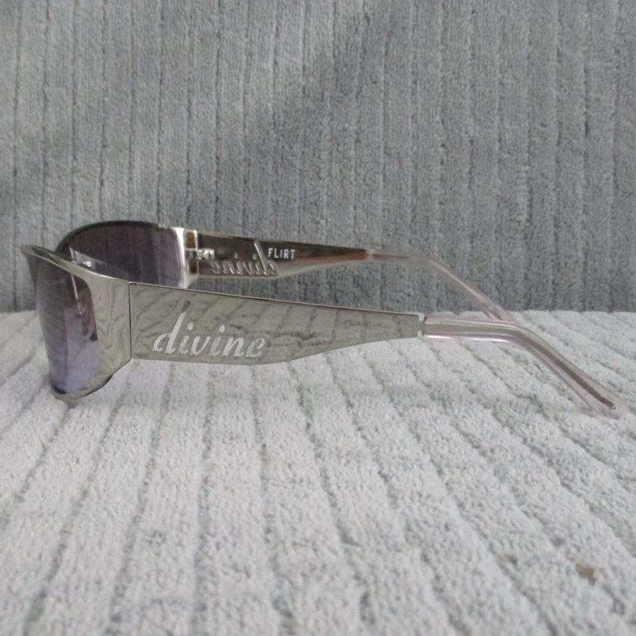Other New Divine Eyewear Flirt Chrome/Purple Gradient Sunglasses Size ONE SIZE - 3 Thumbnail