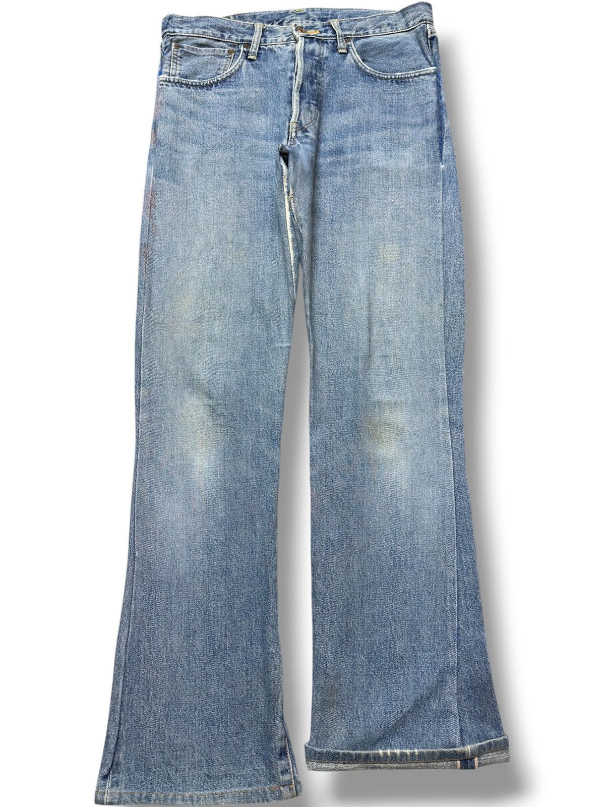 Edwin Vintage Edwin 505X Flare Selvedge Denim Size US 32 / EU 48 - 1 Thumbnail