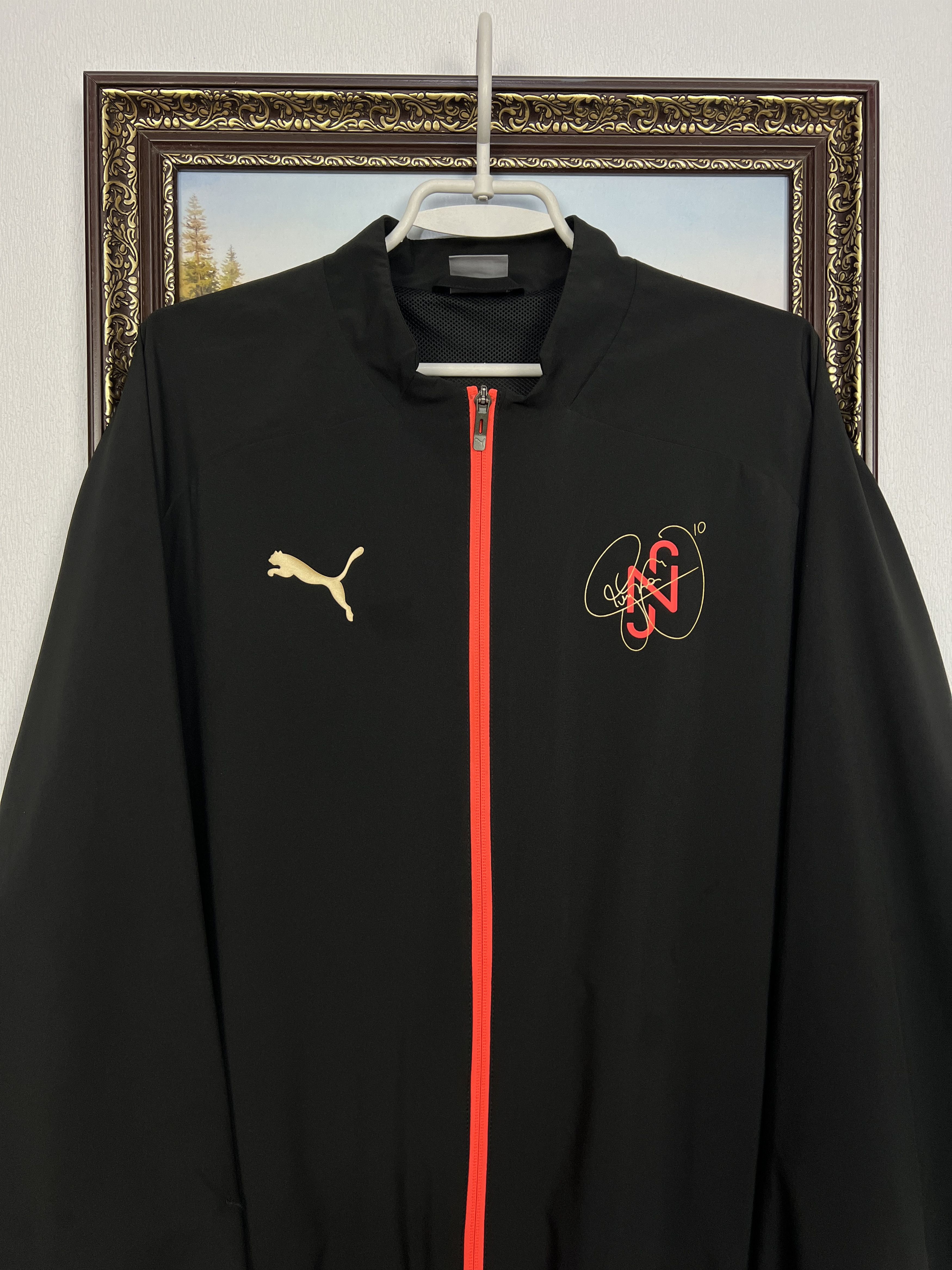 Puma Puma Neymar JR Train Football Soccer Jacket Zip Track Top Size US M / EU 48-50 / 2 - 2 Thumbnail