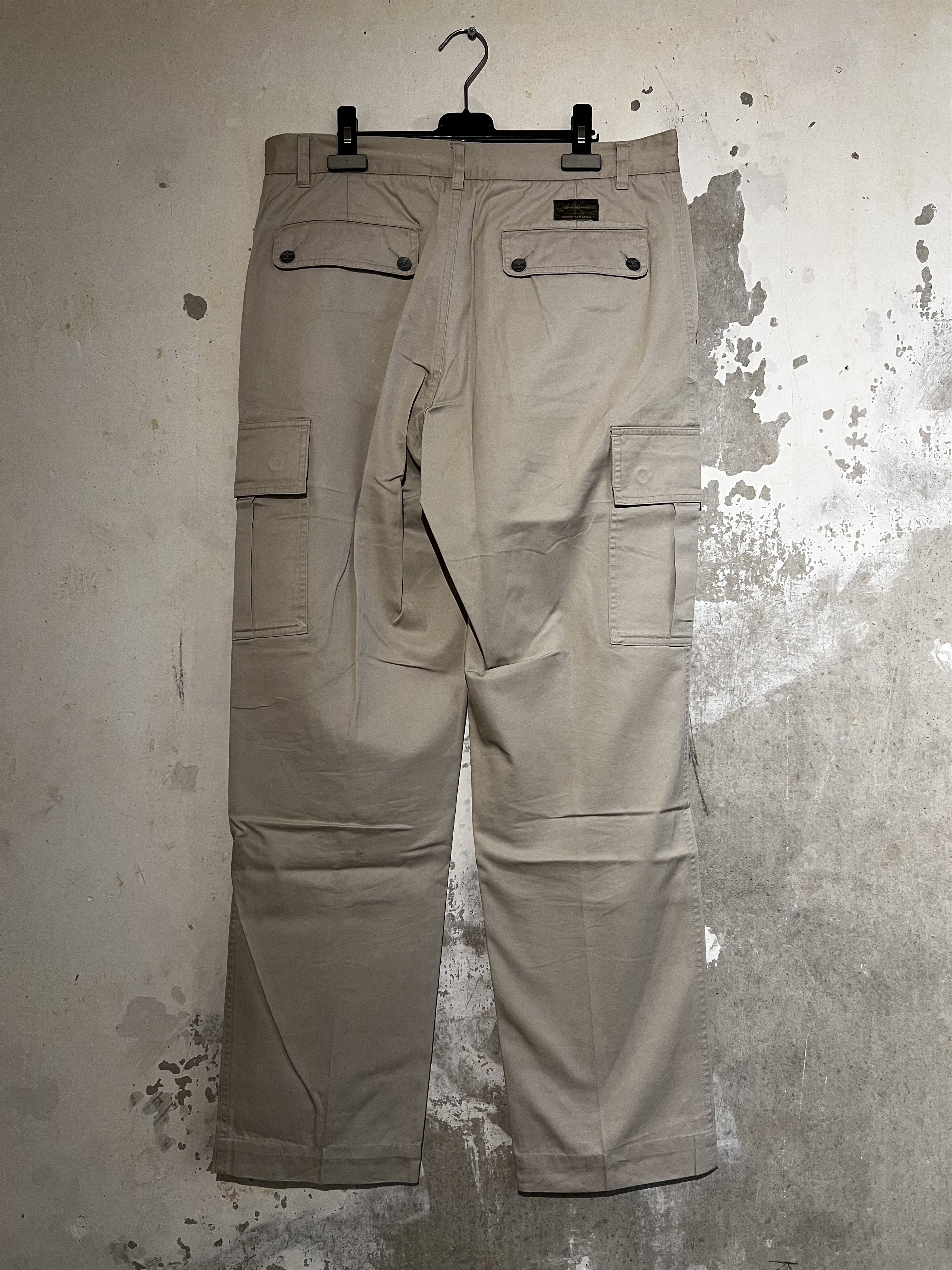 Calvin Klein Calvin Klein Beige Trousers Size 33 Size US 33 - 2 Thumbnail