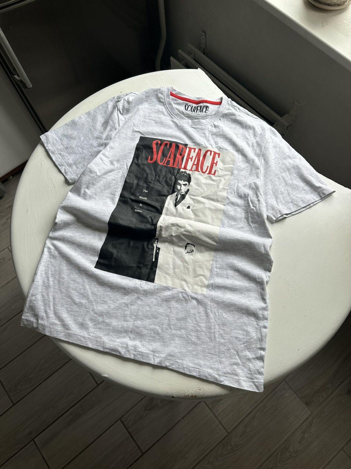 Vintage Scarface Tee Tony Montana Big Logo Size US L / EU 52-54 / 3 - 1 Thumbnail