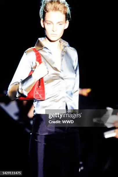 Gucci by Tom Ford SS1998 Runway Silk Blouse.