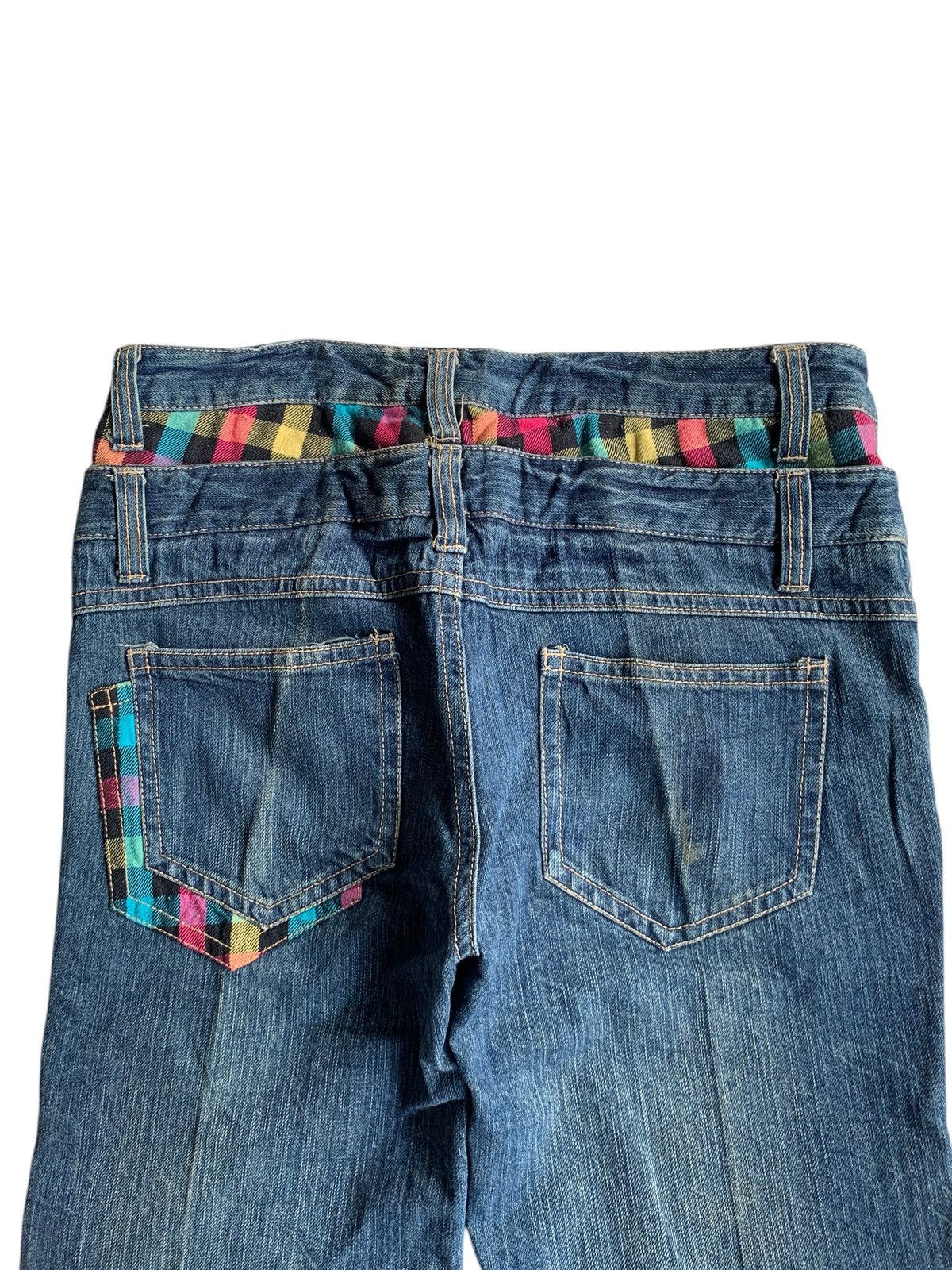 Tornado Mart DOUBLE WAIST💥 JAPANESE PUNK STYLE DENIM Size US 32 / EU 48 - 5 Thumbnail