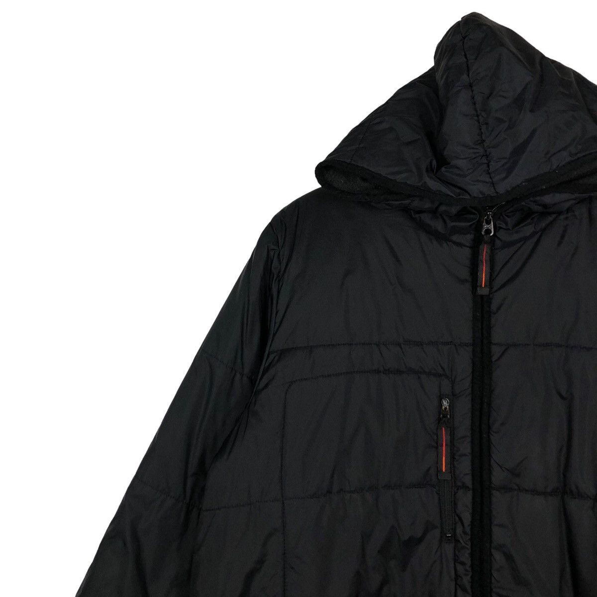 Nike 🔥90’s Vintage Long Jacket Light Puffer Down Nike Big Swoosh Size L / US 10 / IT 46 - 6 Thumbnail