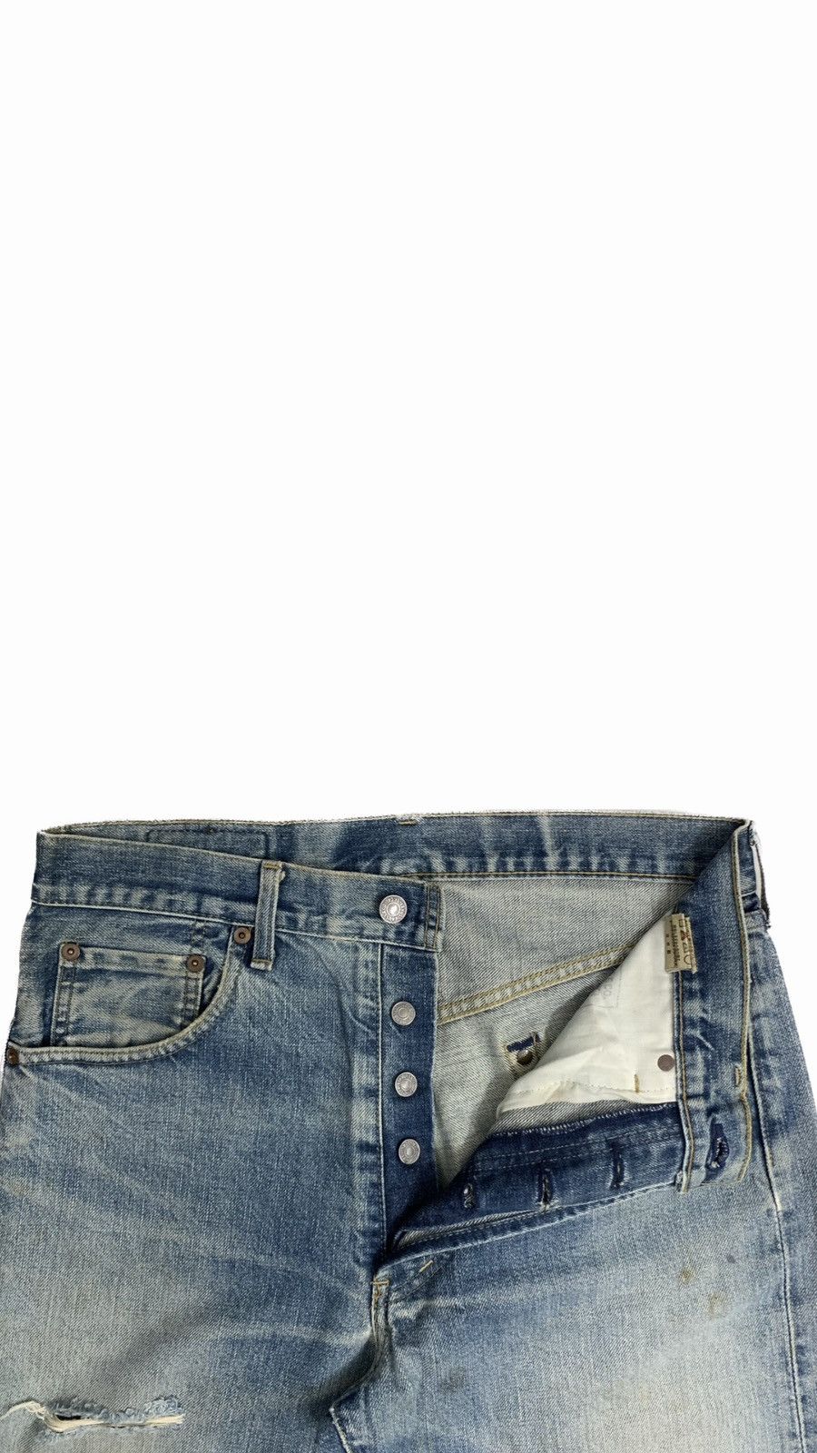 Levi's × Vintage Vintage 90’s LEVI’S big E Selvedge Denim Size US 32 / EU 48 - 3 Thumbnail