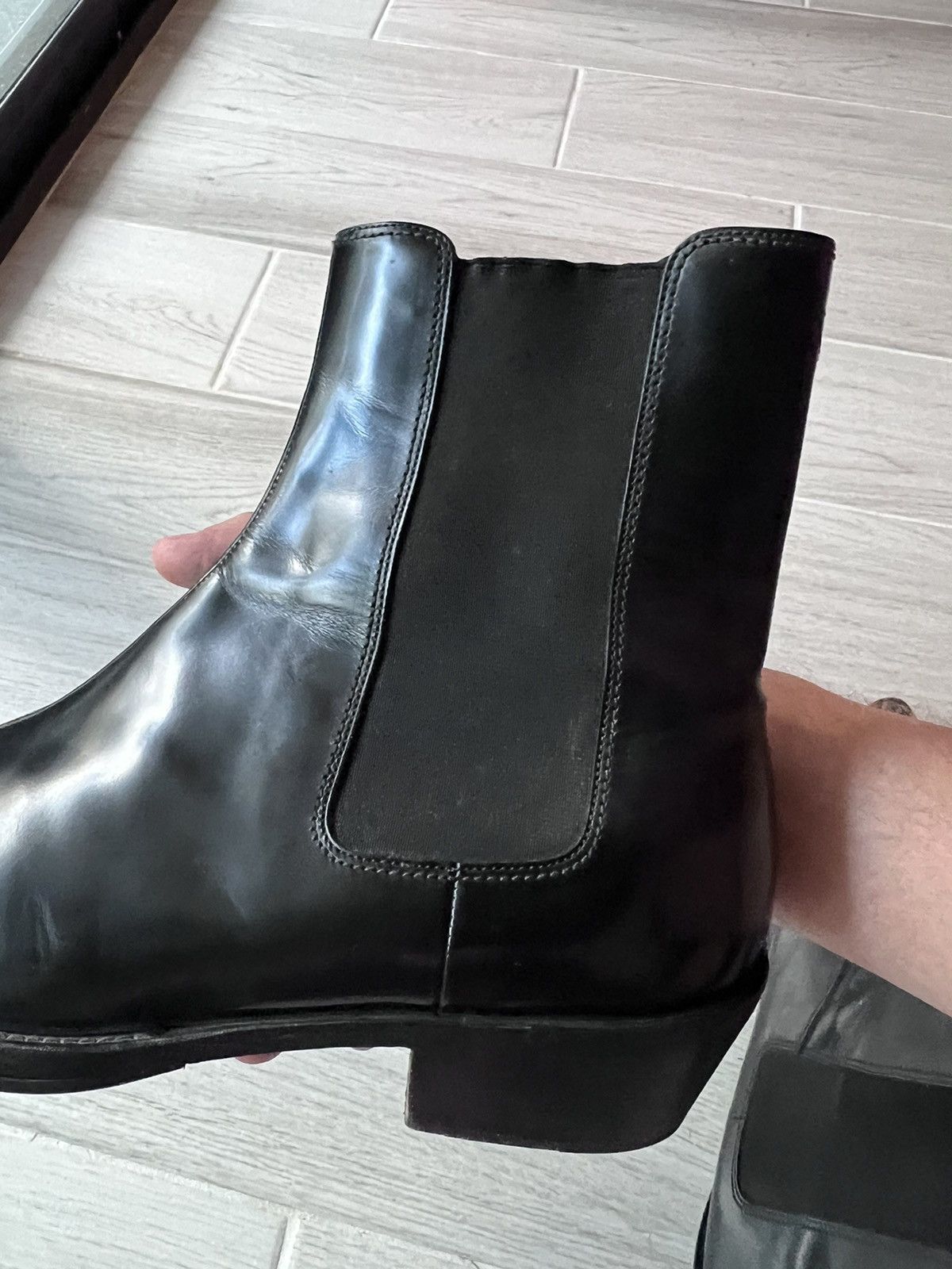 Berluti × Haider Ackermann Berluti Keith boots black Size US 10.5 / EU 43-44 - 21 Thumbnail